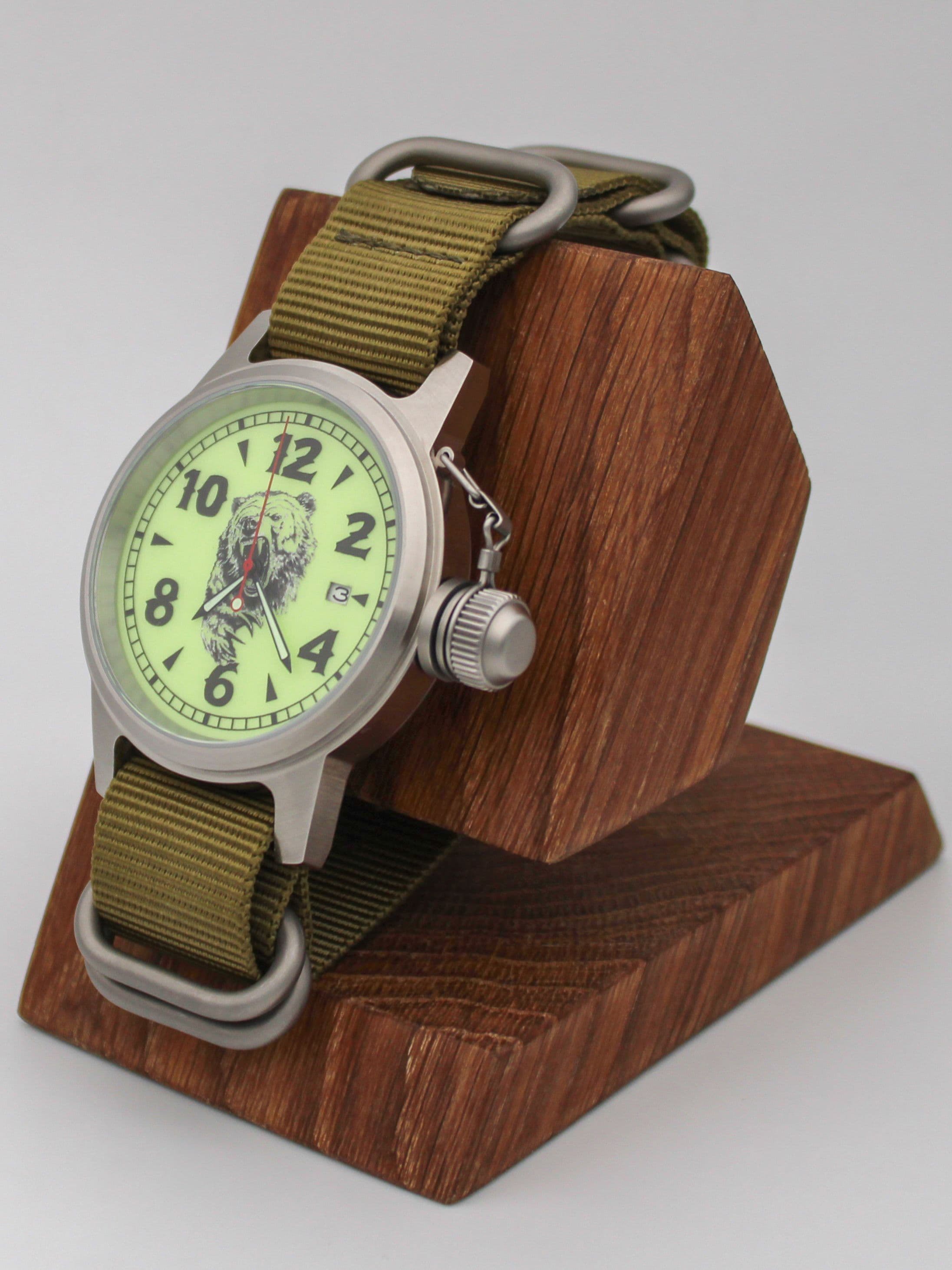 Часы Медведь механические с автоподзаводом (Seiko NH35A) 45.319.21