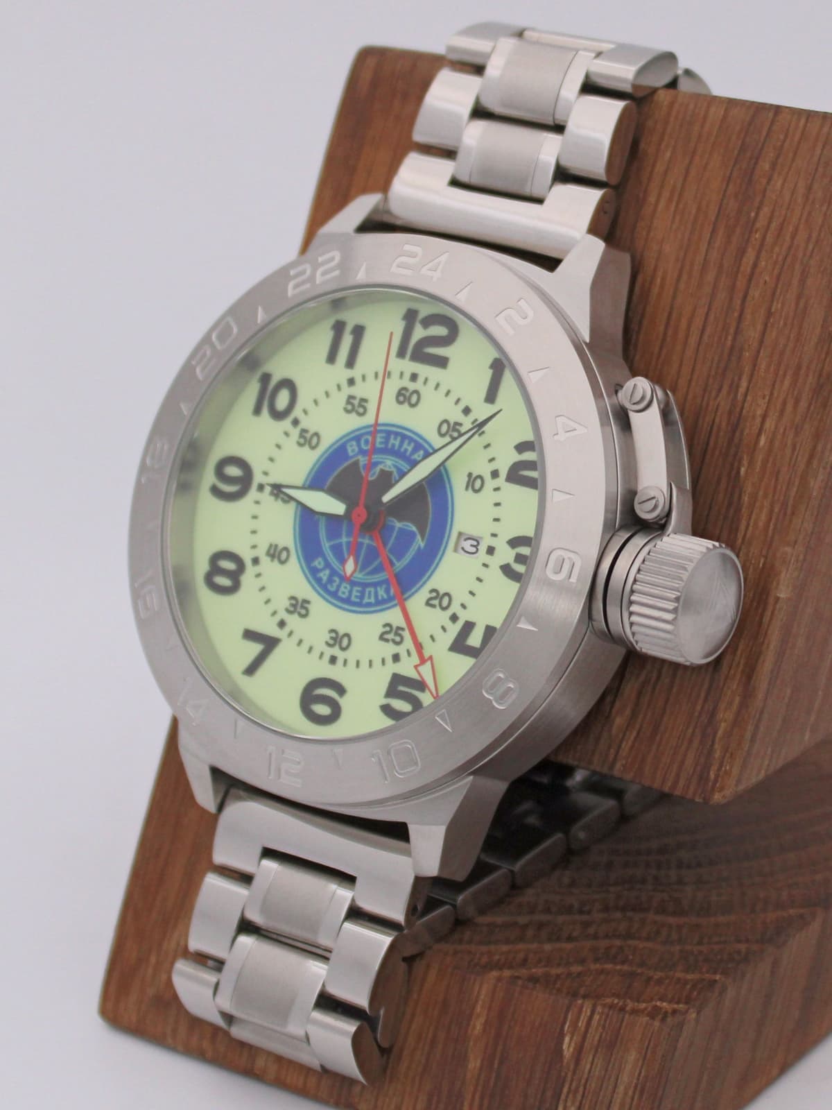 Часы Военная разведка механические с автоподзаводом (Seiko NH34A) 52.168.2