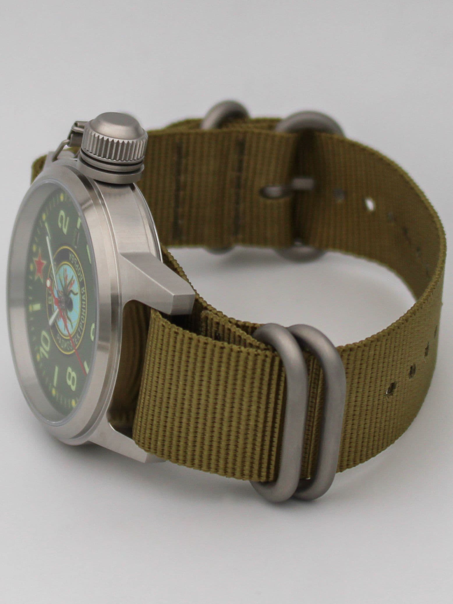 Часы Войска РЭБ механические с автоподзаводом (Seiko NH35A) 45.277.21