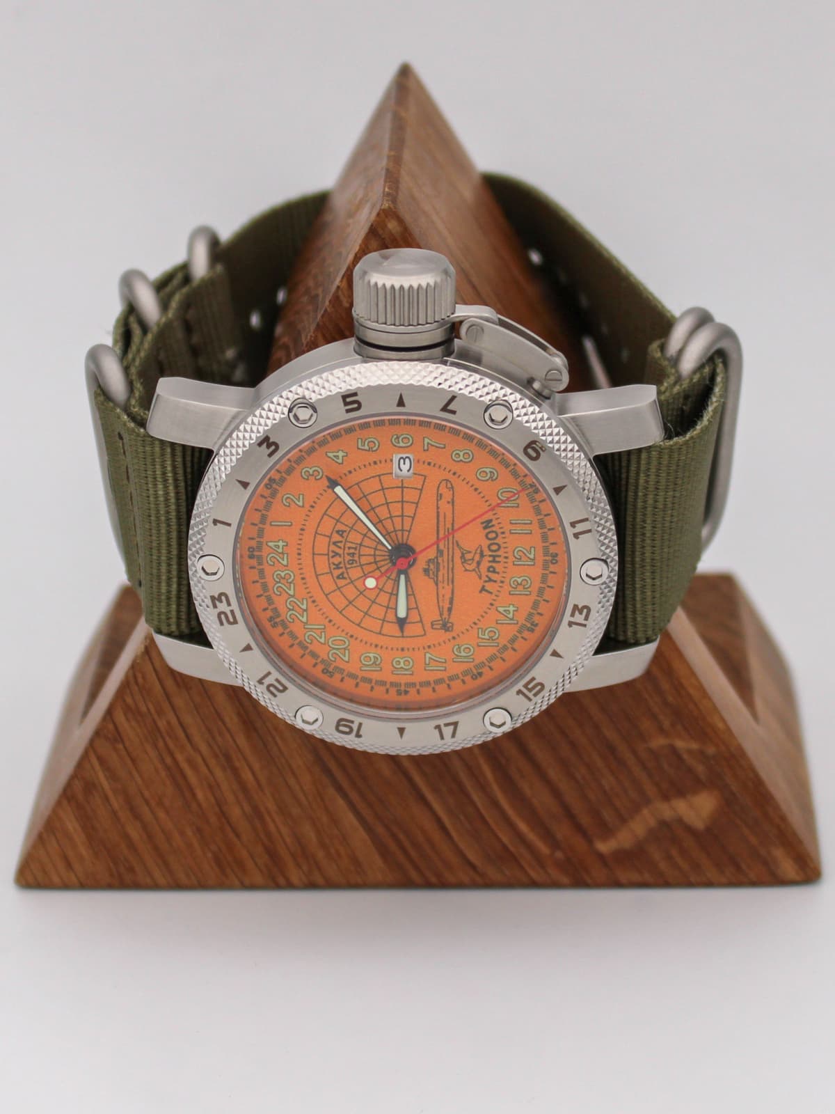 Часы 941 / Акула (Typhoon) механические с автоподзаводом (Seiko NH34A) 47.149.21