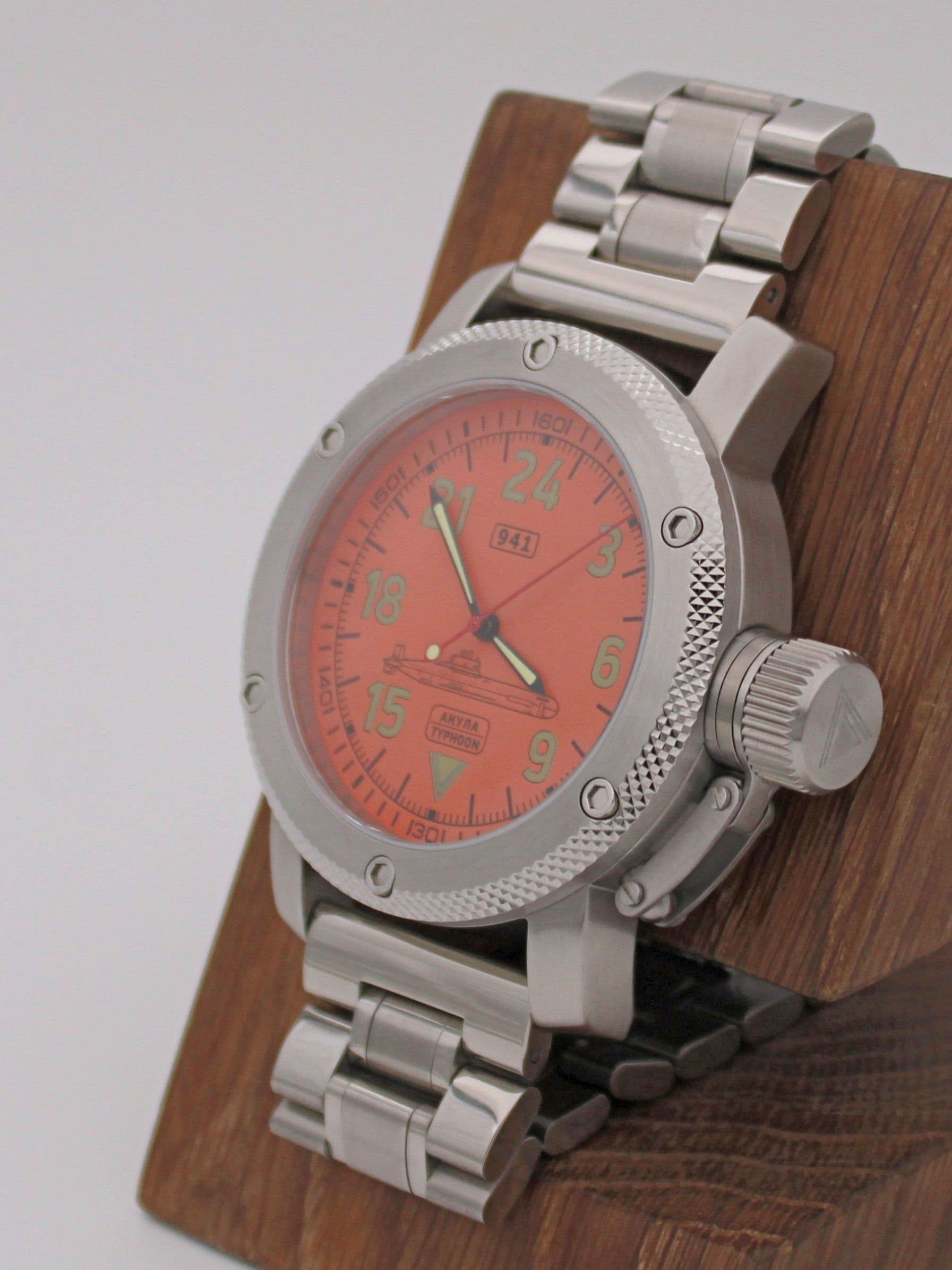 Часы 941 / Акула (Typhoon) механические с автоподзаводом (Восток 2431) 01.053.2