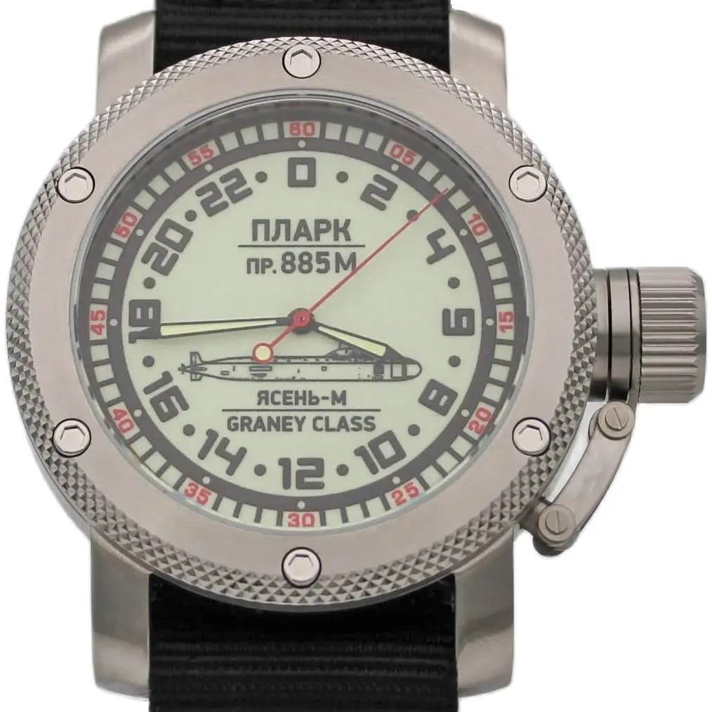 Часы  ПЛАРК 885 М Ясень-М (Graney class) механизм Восток 2431.01