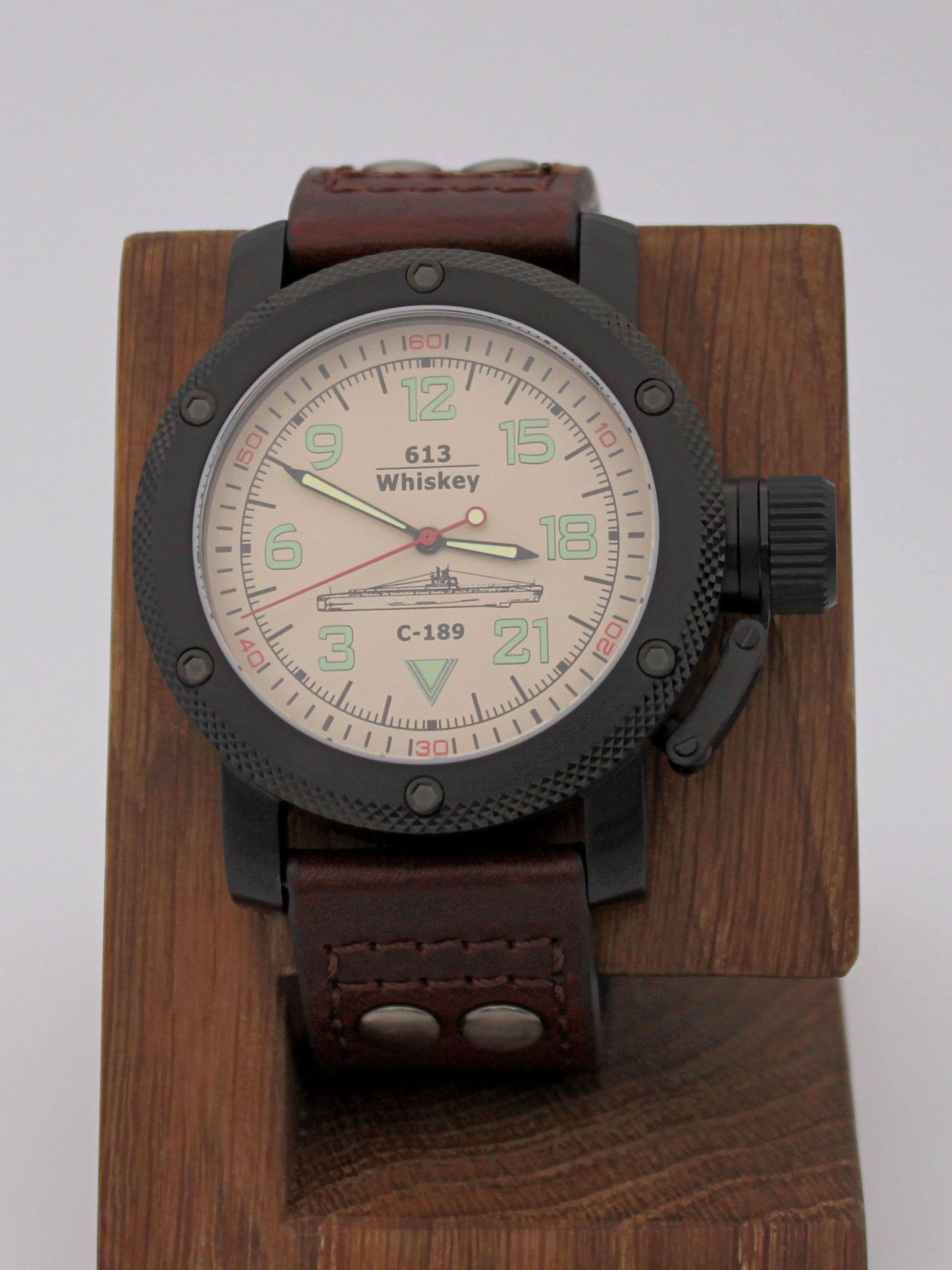 Часы С-189 (Whiskey) механические с автоподзаводом (Восток 2431) 101.102.02