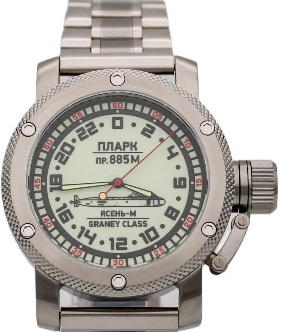 Часы  ПЛАРК 885 М Ясень-М (Graney class) механизм Восток 2431.01