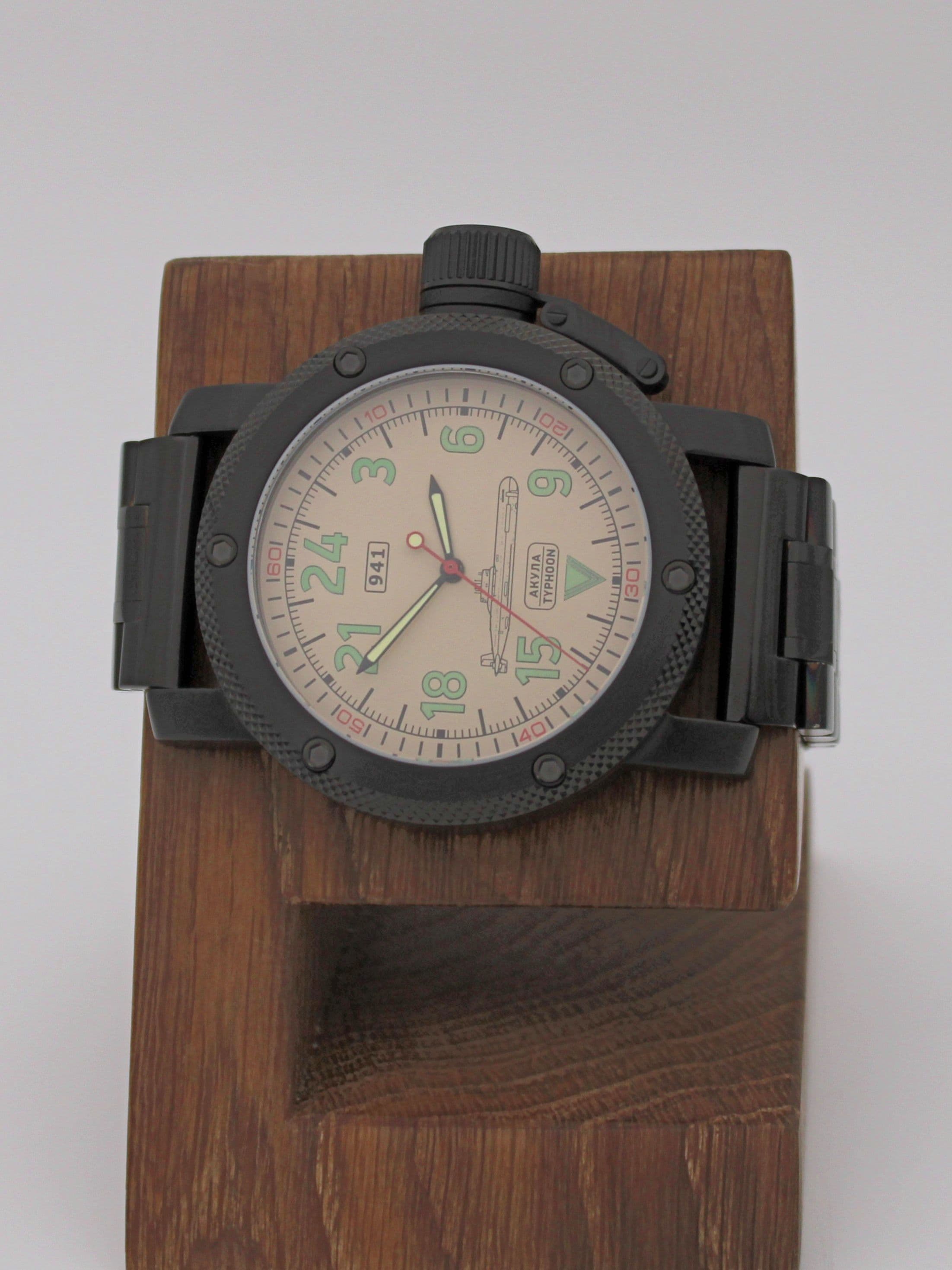 Часы 941 / Акула (Typhoon) механические с автоподзаводом (Восток 2431) 101.052.1