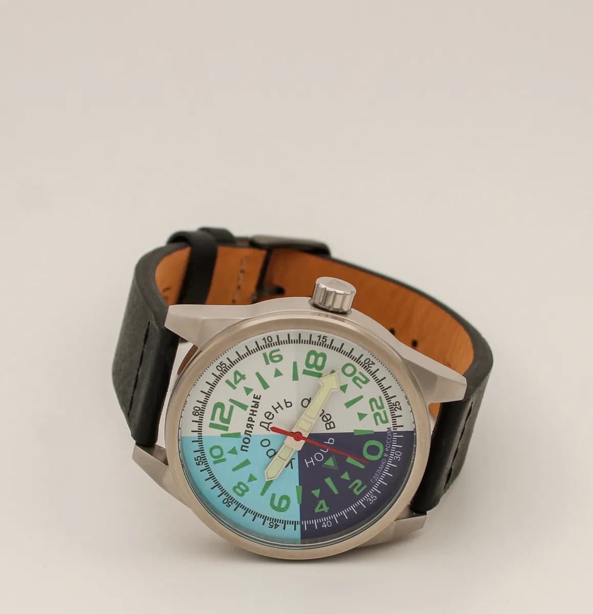 Часы наручные Полярные "Утро-День-Вечер-Ночь"  21.204.01 механические, механизм Ракета 2623Н