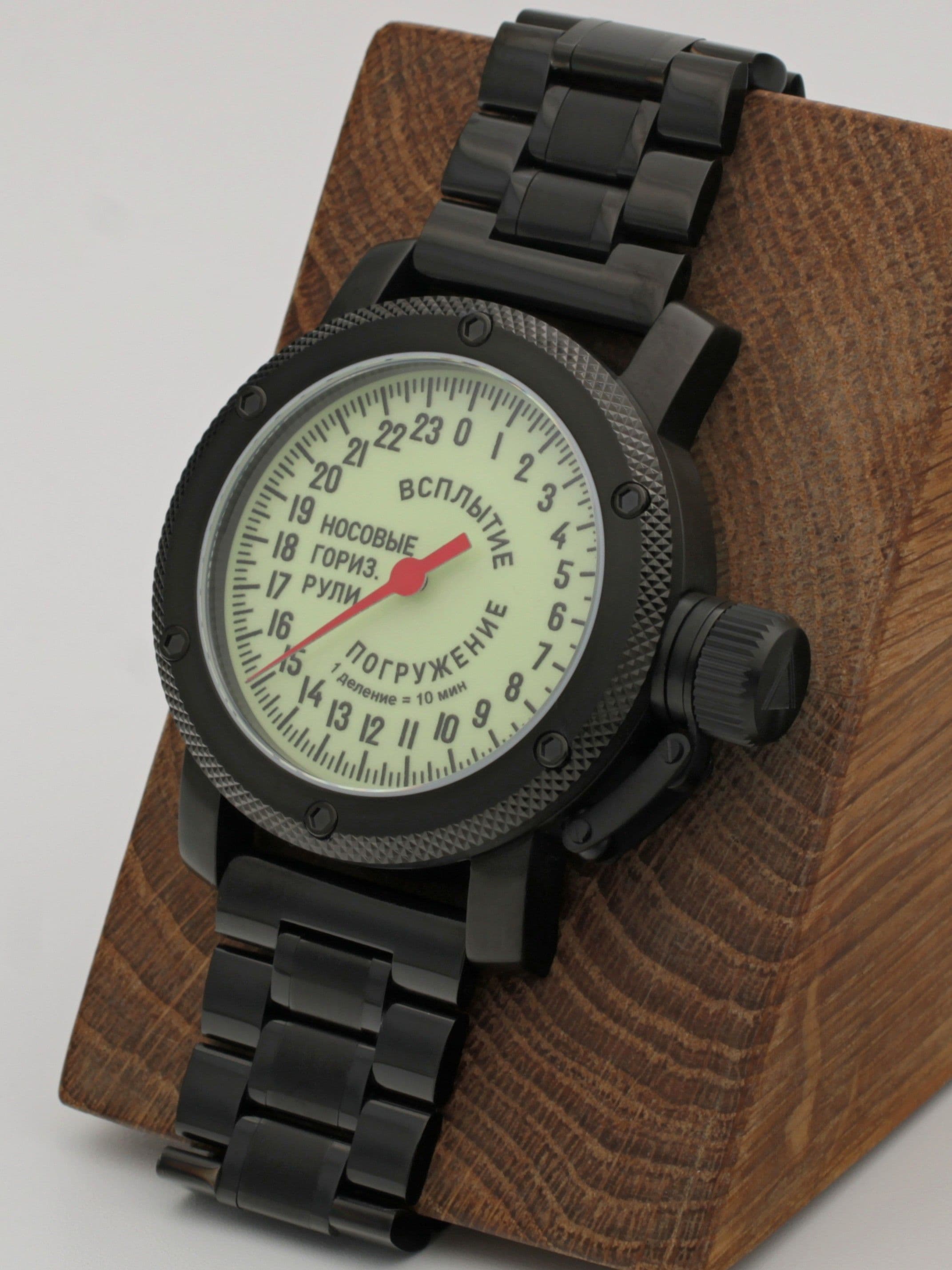 Часы Погружение / Всплытие однострелочные механические с автоподзаводом (Восток 2431) 101.181.1
