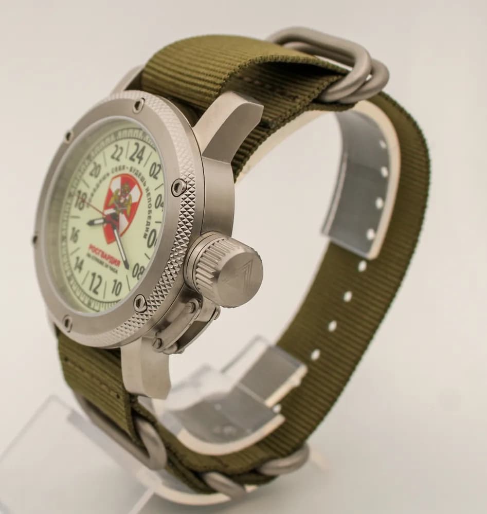 Часы наручные Росгвардия 163.21 механические, механизм Ракета 2623 Н