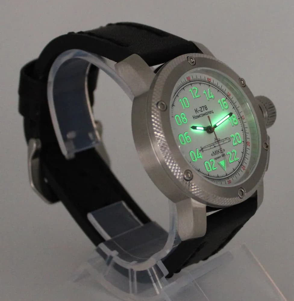 Часы К-278 / Комсомолец (Mike) 1041.01 механические с автоподзаводом (сапфировое стекло), механизм Восток 2431