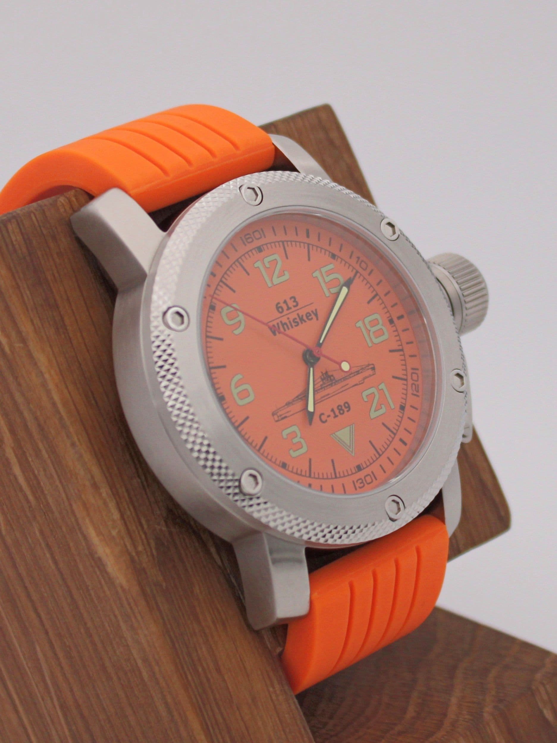 Часы С-189 (Whiskey) механические с автоподзаводом (Восток 2431) 01.103.15