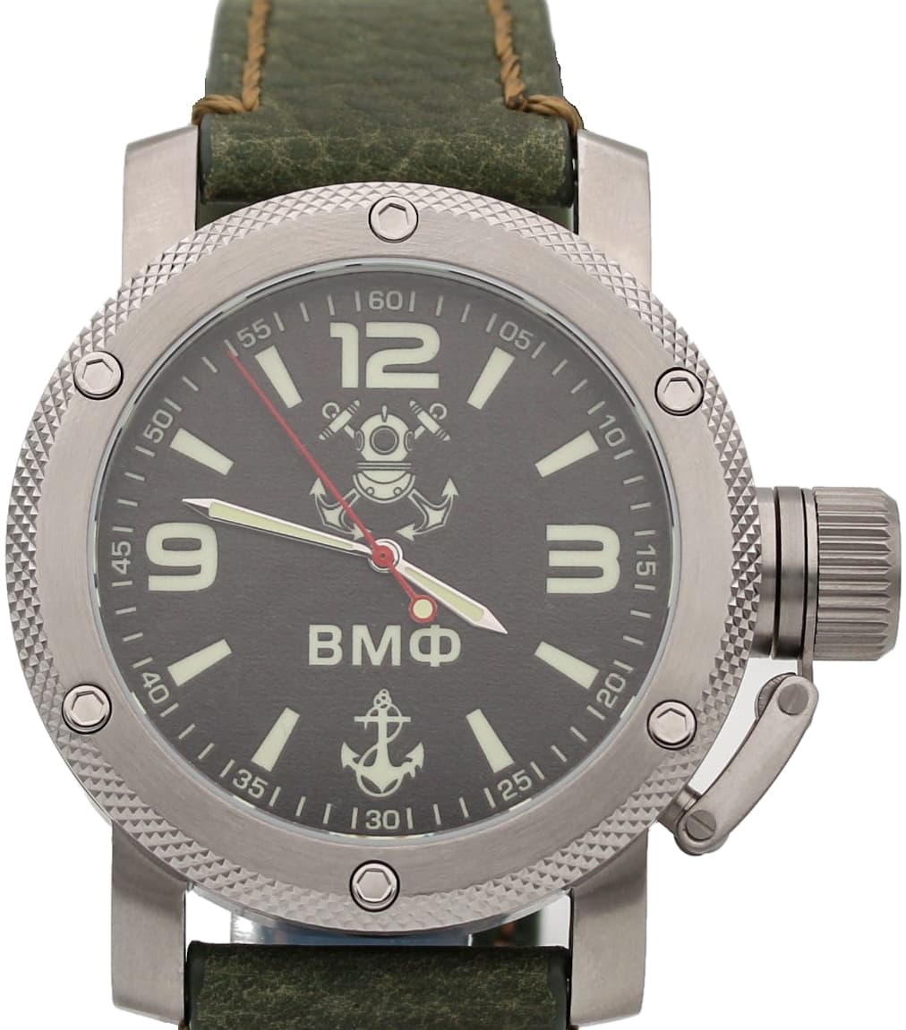 Часы ВМФ(с якорем) механизм Восток 2415.01