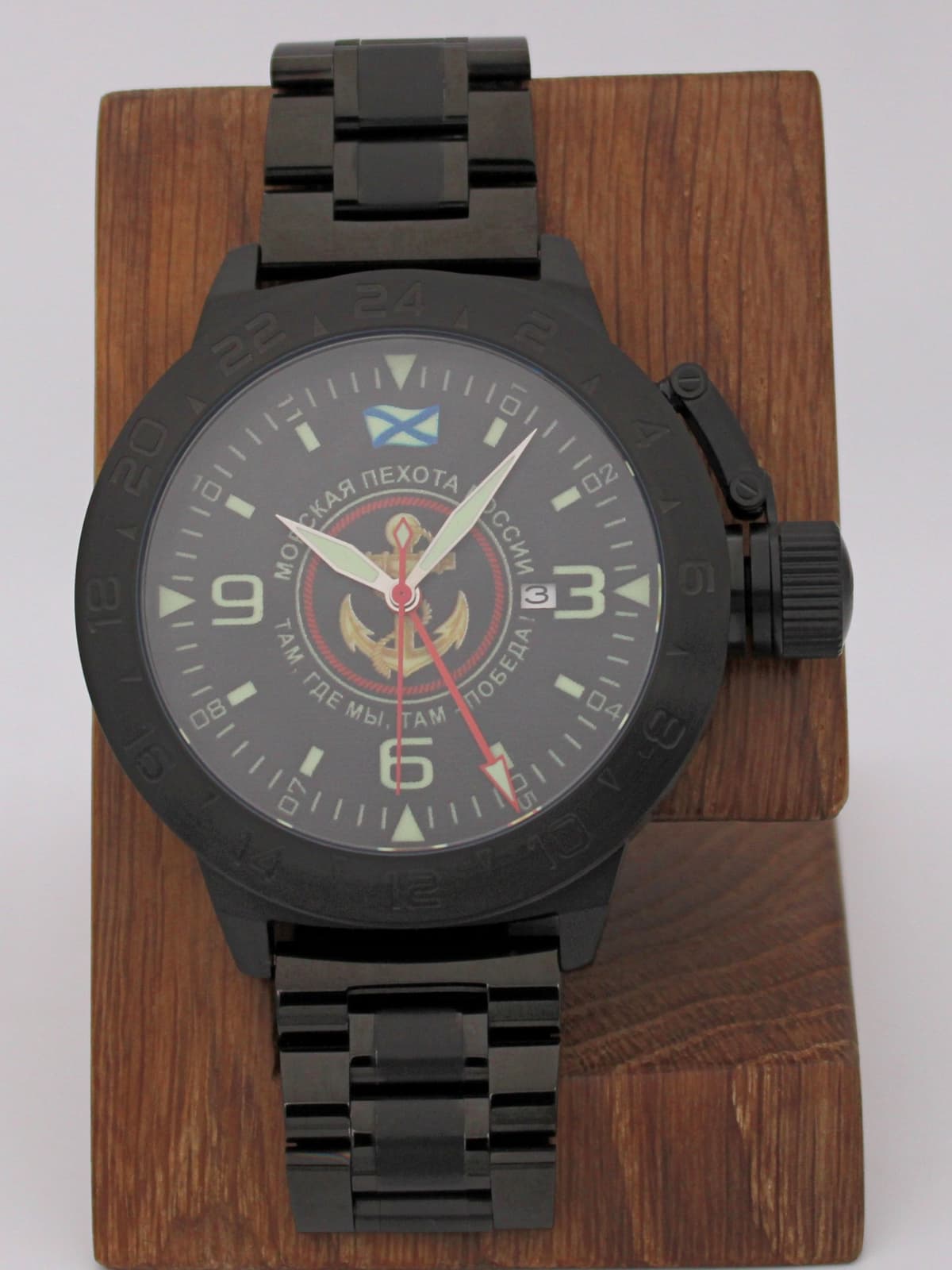 Часы Морская пехота механические с автоподзаводом (Seiko NH34A) 152.167.1