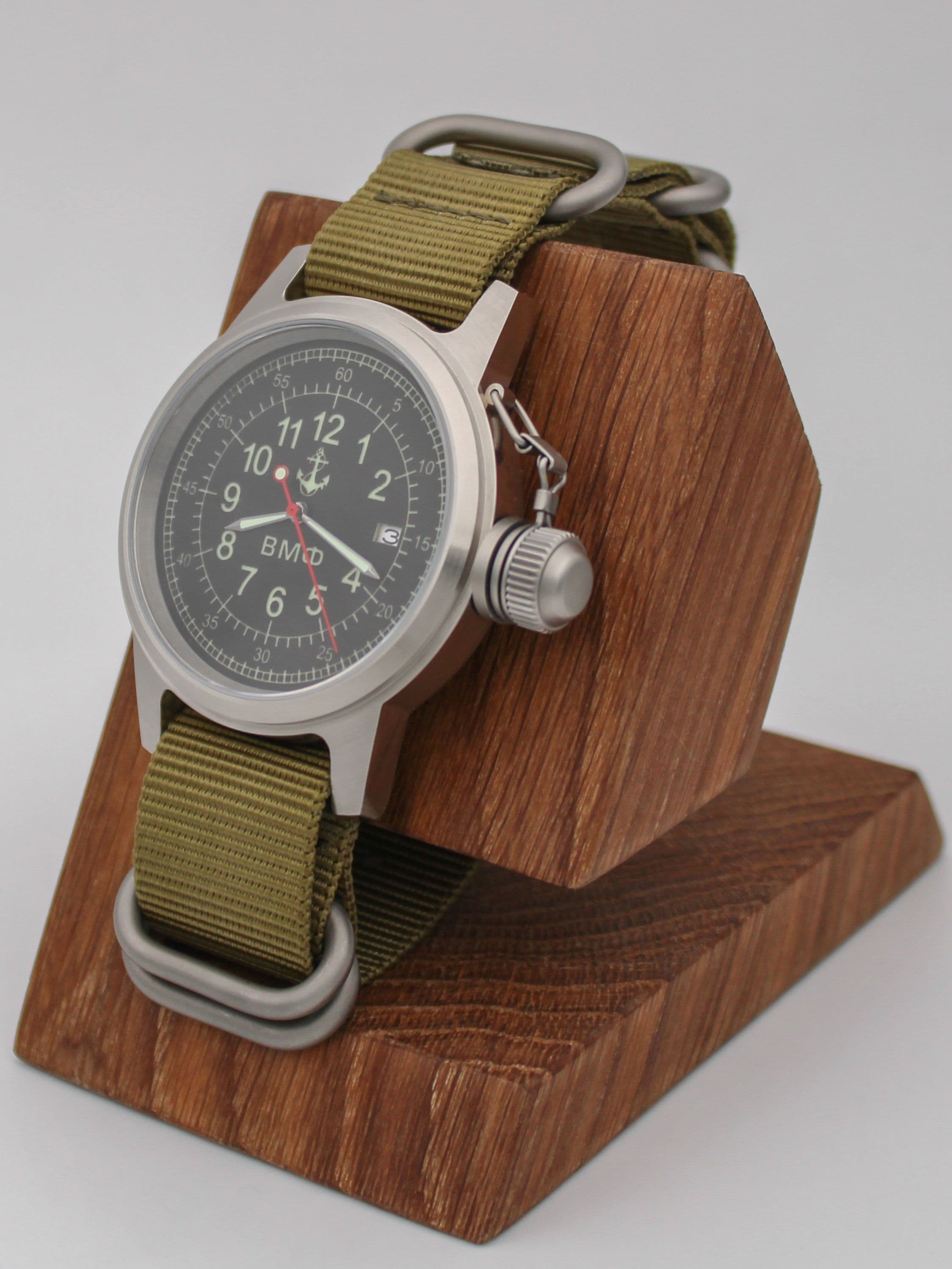 Часы ВМФ механические с автоподзаводом (Seiko NH35A) 45.321.21