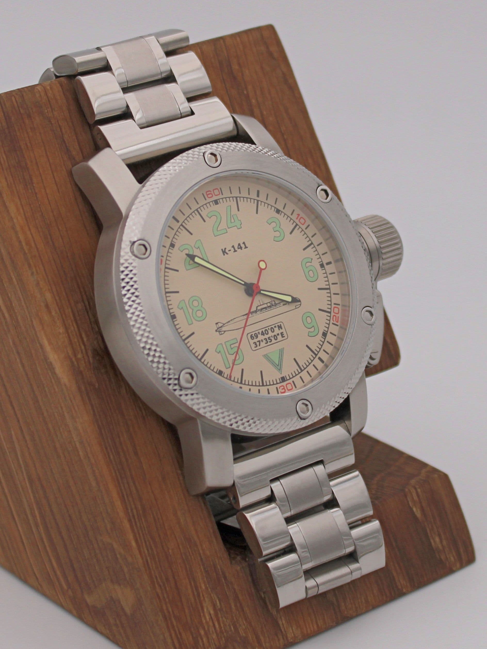 Часы К-141 / Курск (Oscar-II) механические с автоподзаводом (Восток 2431) 01.087.2