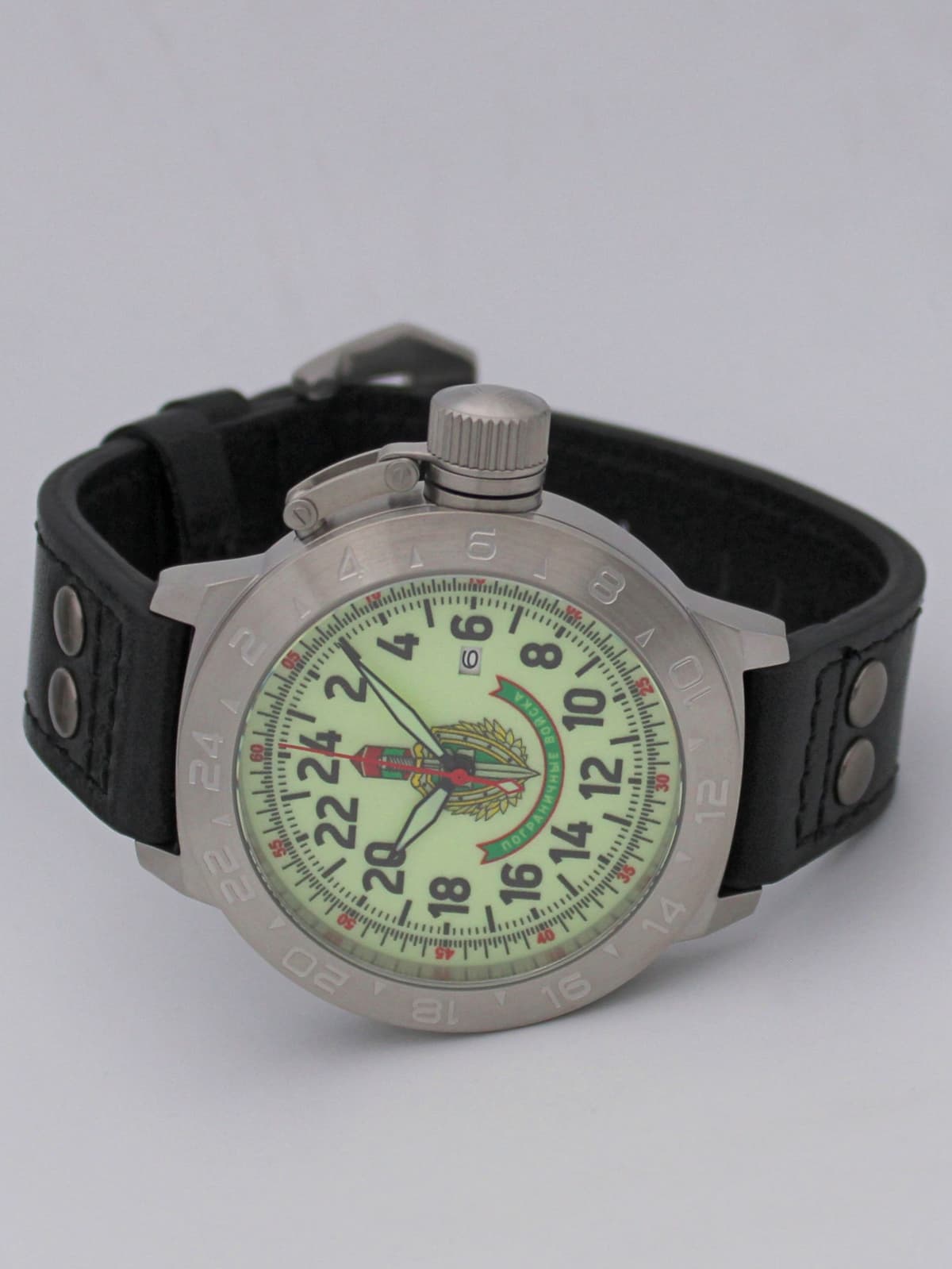 Часы Погранвойска механические с автоподзаводом (Seiko NH34A) 52.173.01