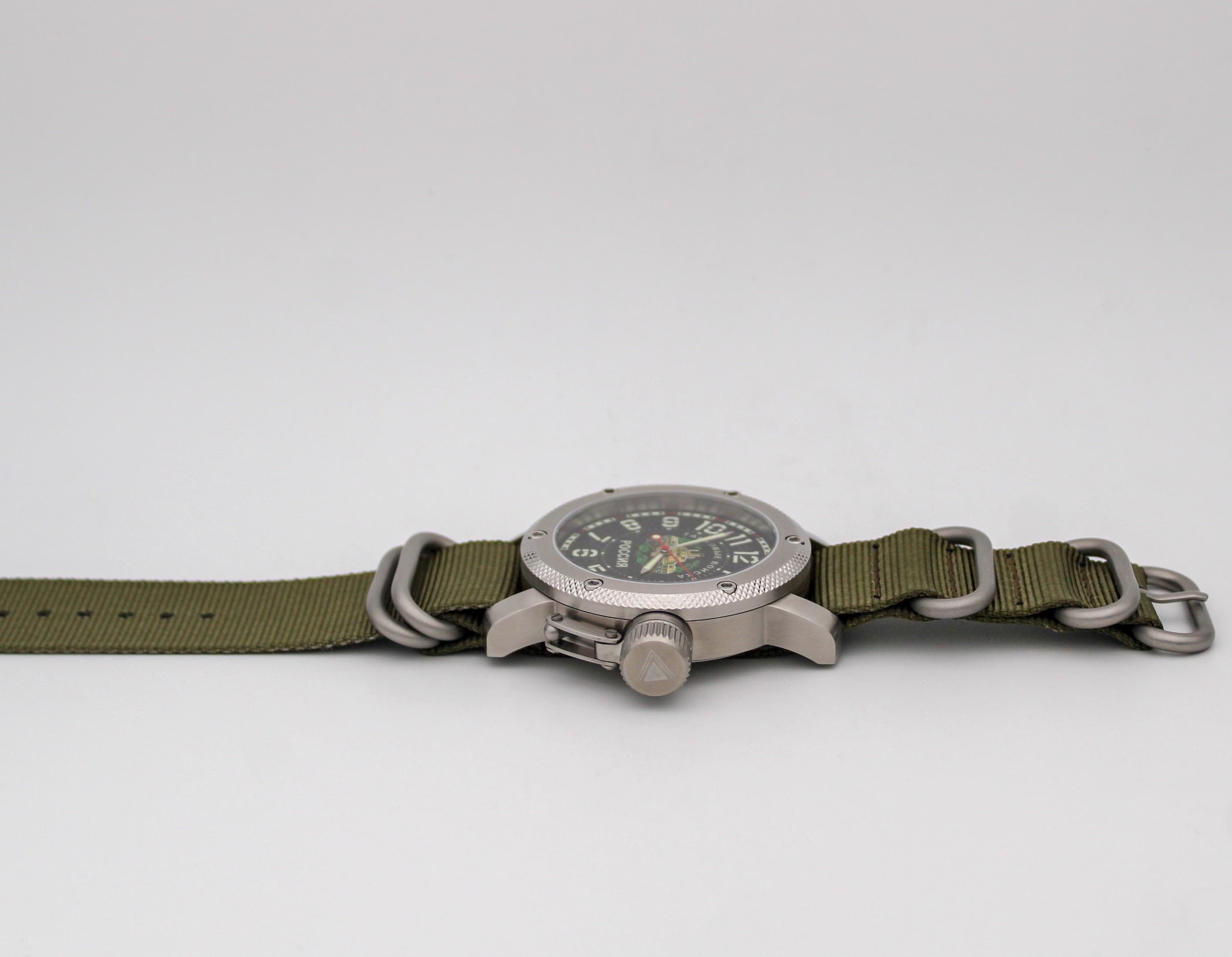 Часы Танковые войска РОССИЯ, механизм Восток 2415.01