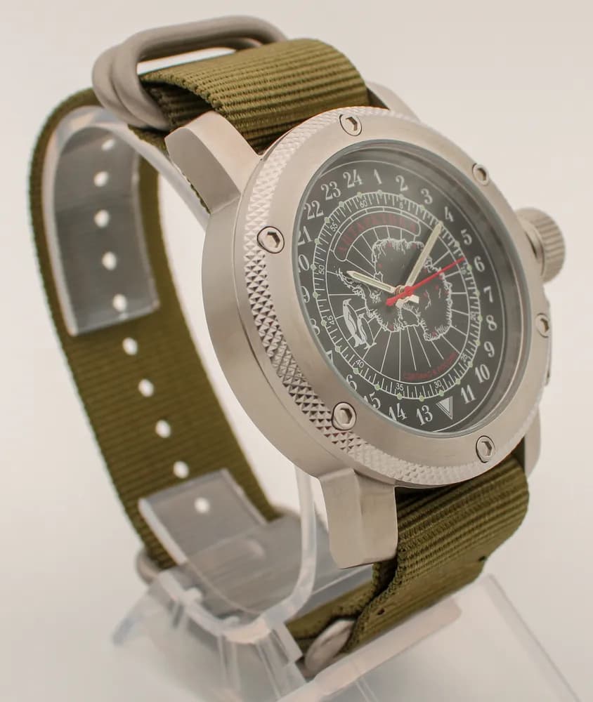 Часы Полярные / Антарктика 1139.21 механические с автоподзаводом (сапфировое стекло),  механизм Восток 2431