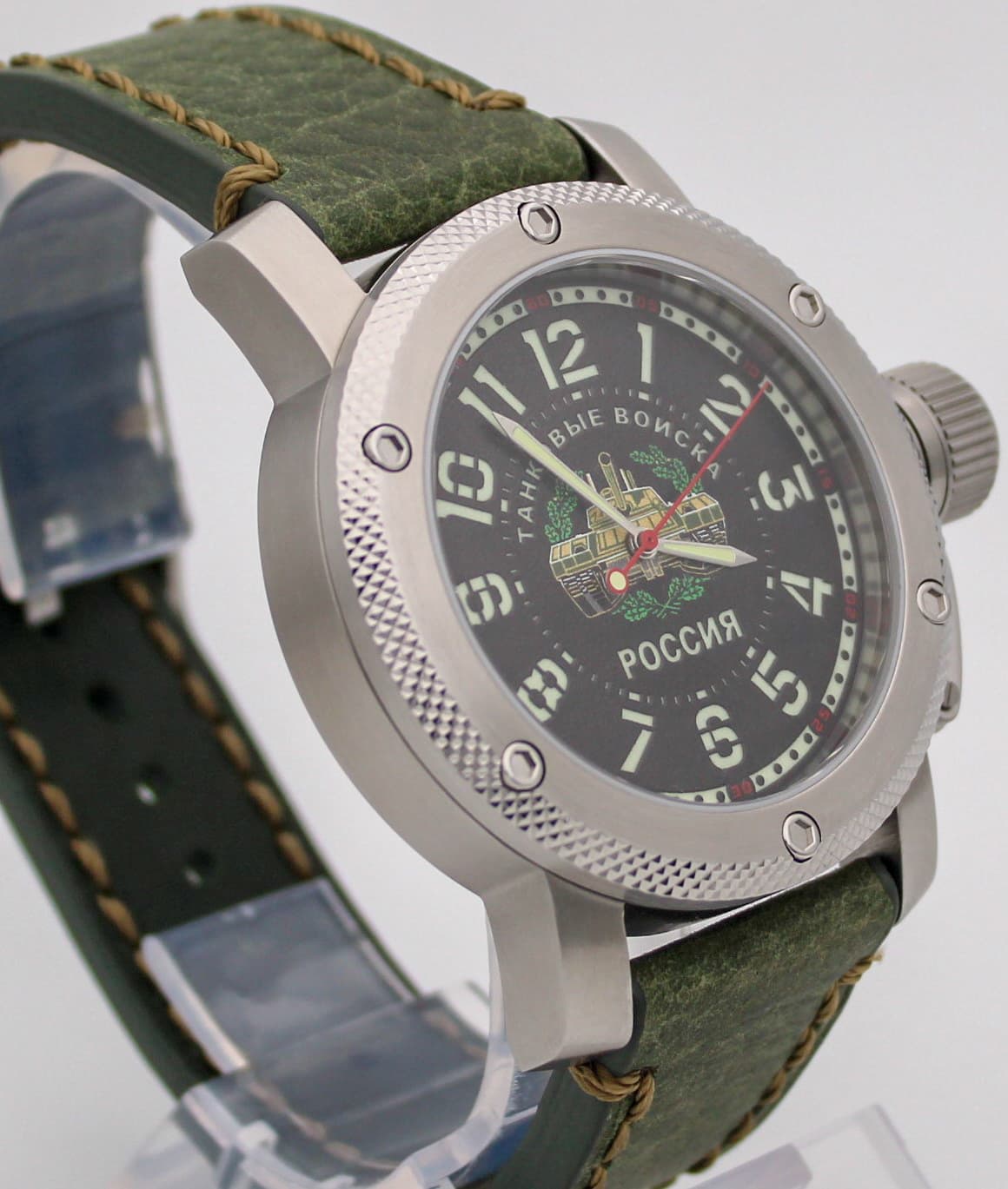 Часы Танковые войска РОССИЯ, механизм Восток 2415.01