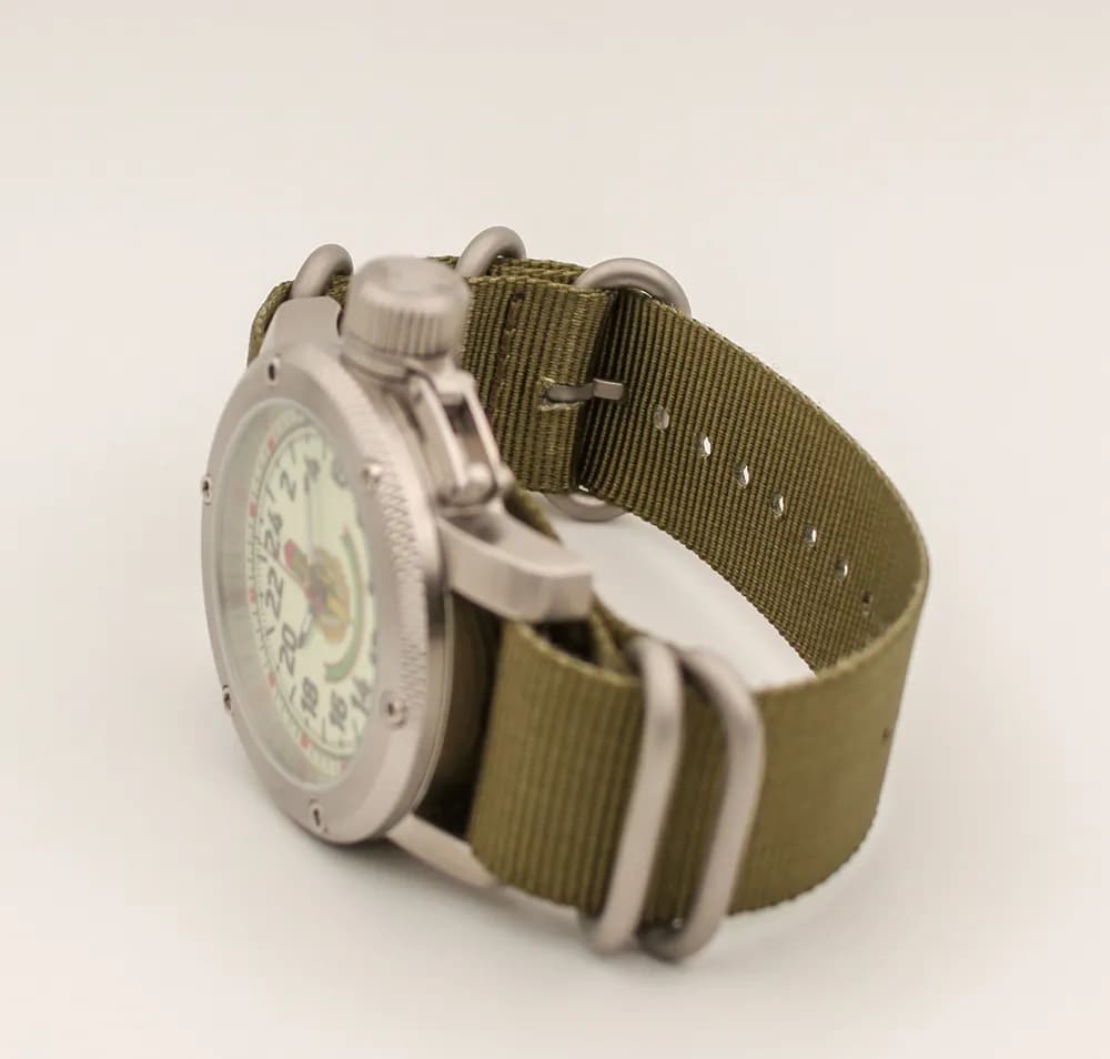 Часы наручные Погранвойска 173.21 механические, механизм Ракета 2623