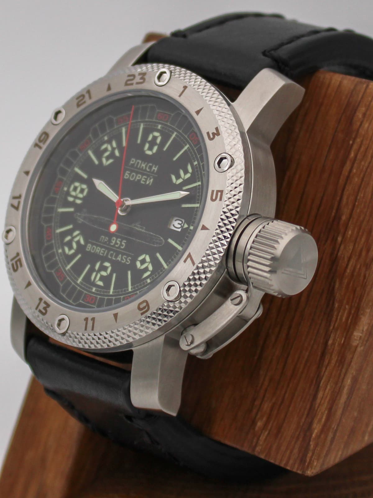 Часы РПКСН 955 Борей (Borei class) кварцевые (Ronda 515.24H) Q47.191.01