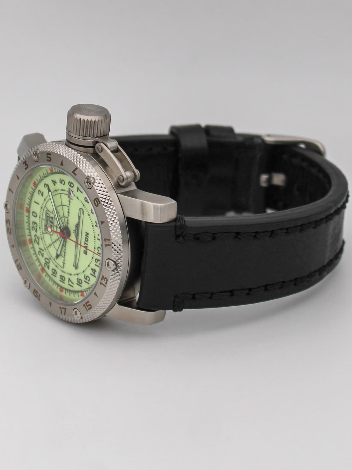 Часы 949А / Baton кварцевые (Ronda 515.24H) Q47.046.01