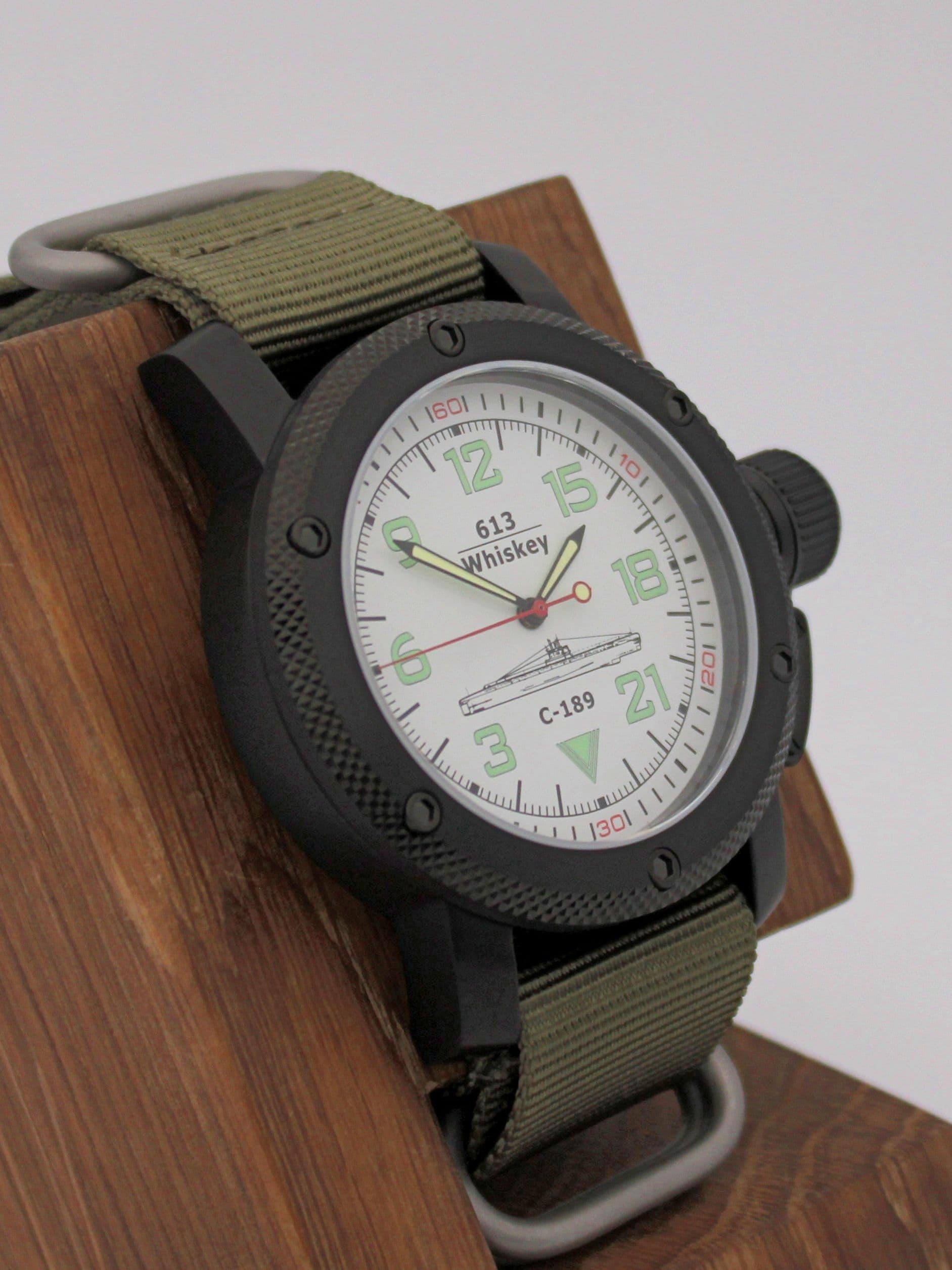 Часы С-189 (Whiskey) механические с автоподзаводом (Восток 2431) 101.101.21