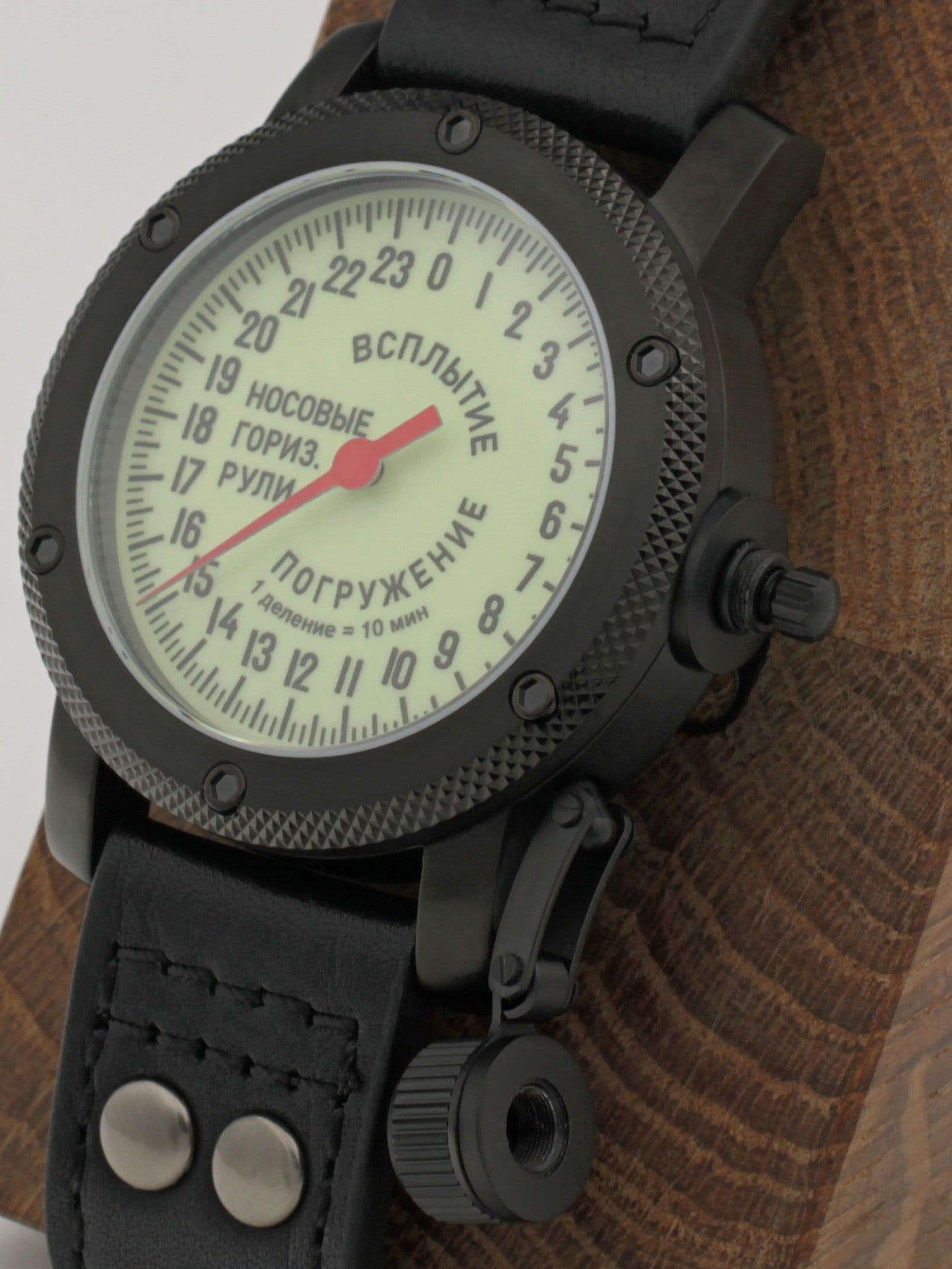 Часы Погружение / Всплытие однострелочные механические с автоподзаводом (Восток 2431) 101.181.01