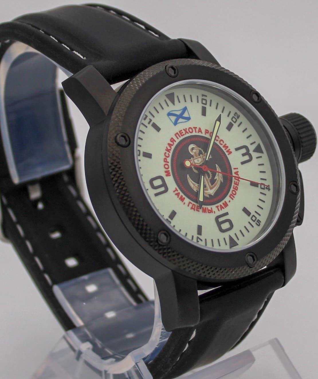 Часы Морская пехота России / там,где мы,там-победа! механизм Восток 2415.01
