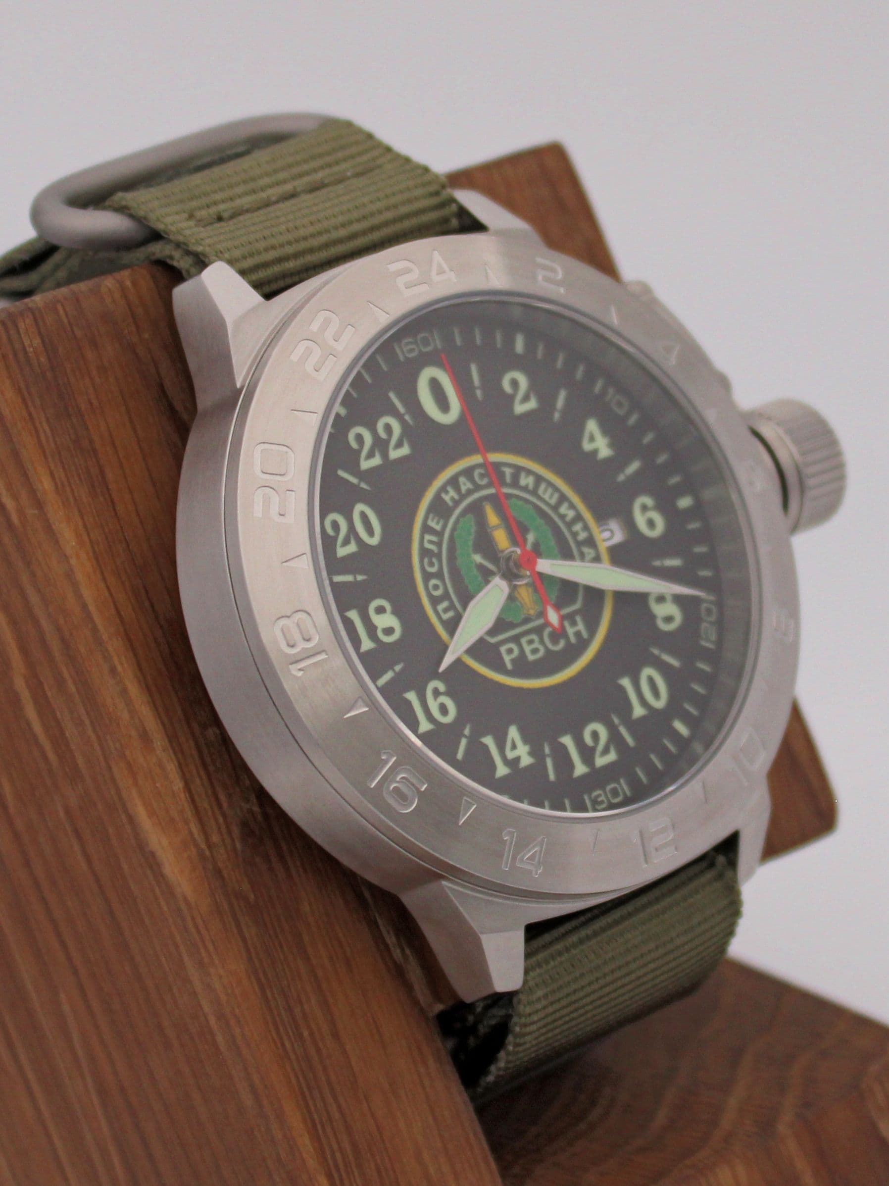 Часы РВСН механические с автоподзаводом (Seiko NH34A) 52.161.21