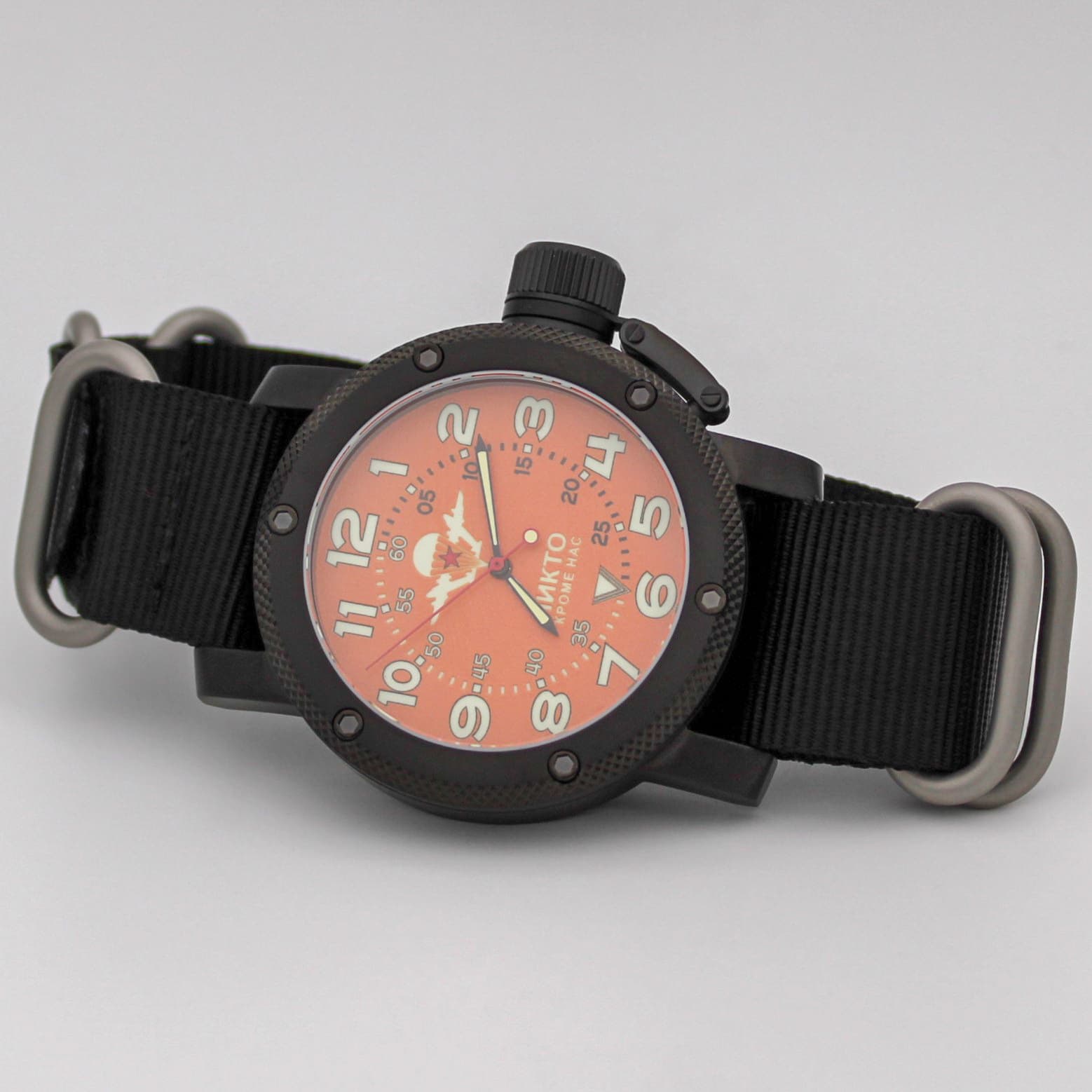 Часы  ВДВ  КУПОЛ, механизм Ракета 2609