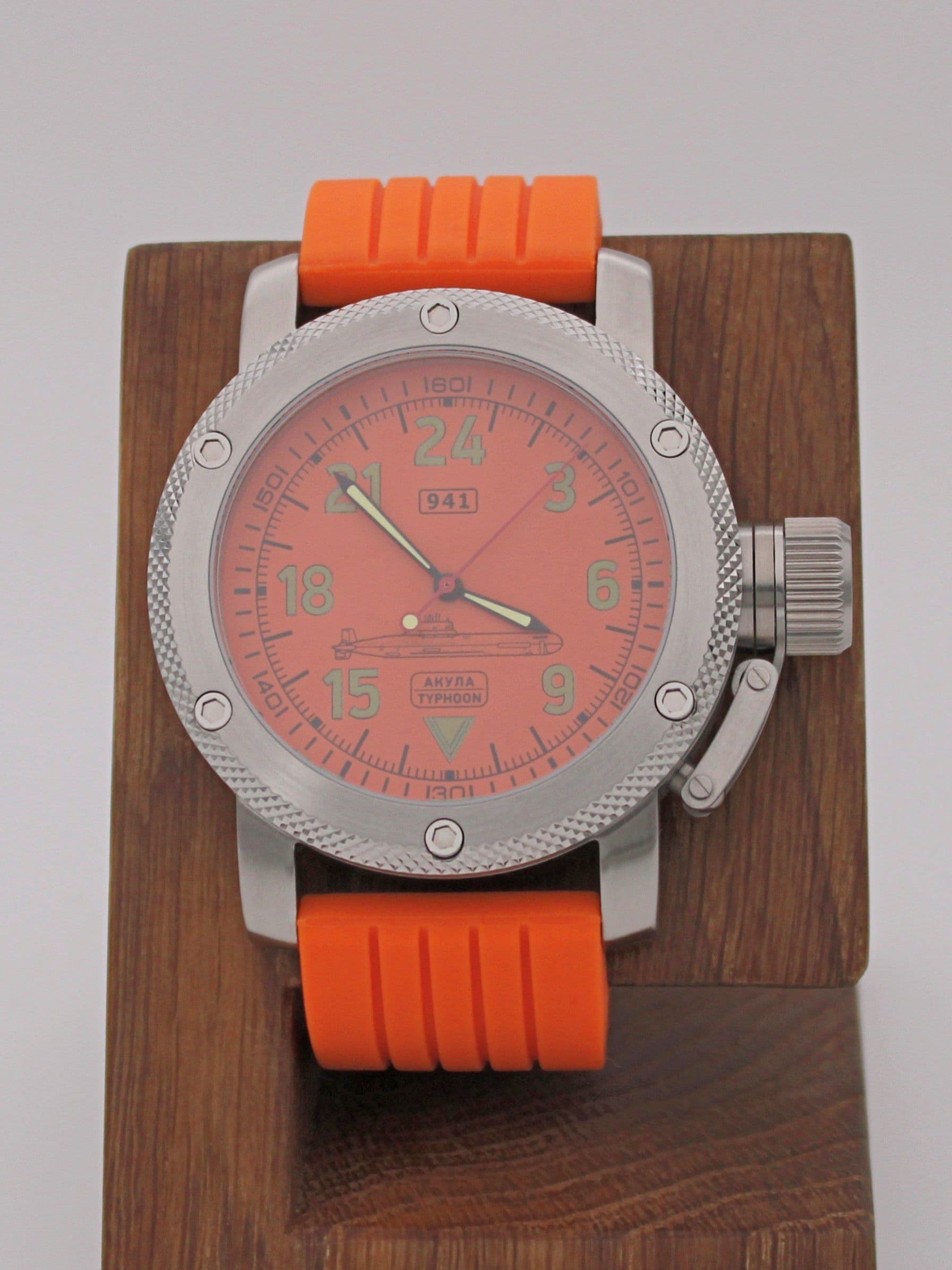 Часы 941 / Акула (Typhoon) механические с автоподзаводом (Восток 2431) 01.053.15