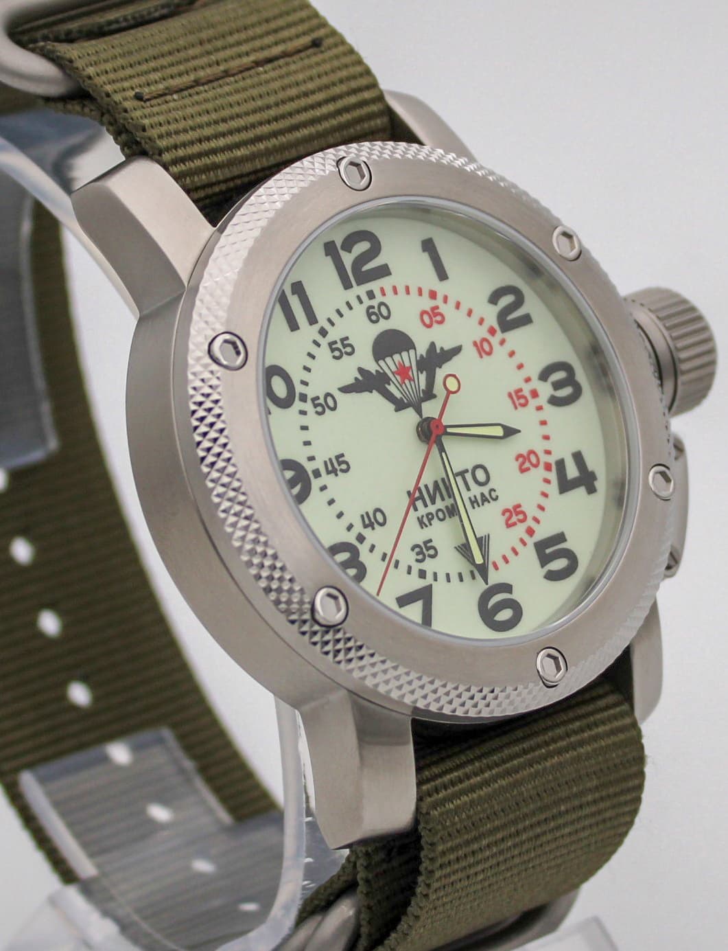 Часы  ВДВ  КУПОЛ, механизм Ракета 2609