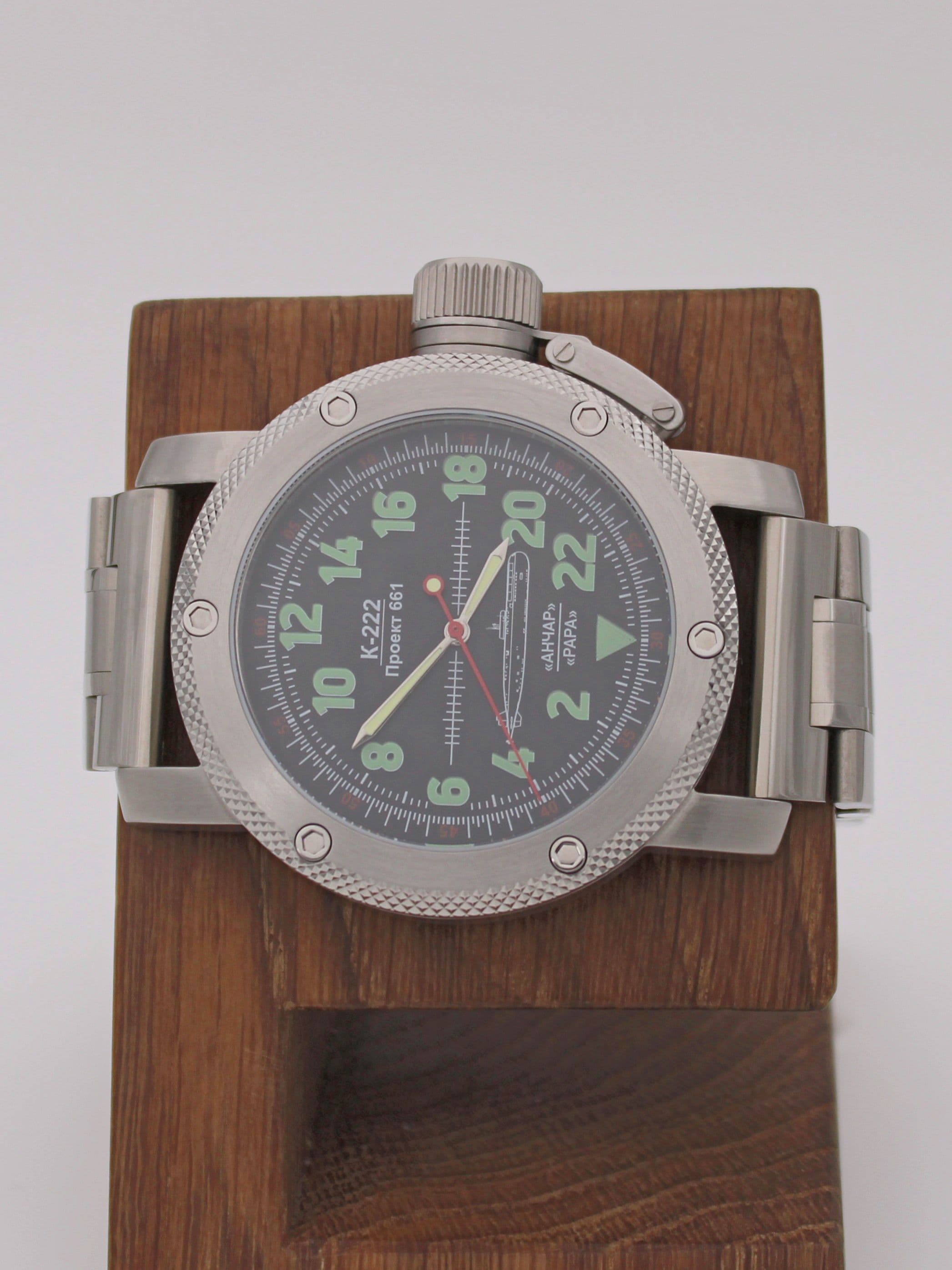 Часы К-222 / Анчар (Papa) механические с автоподзаводом (Восток 2431) 01.034.2