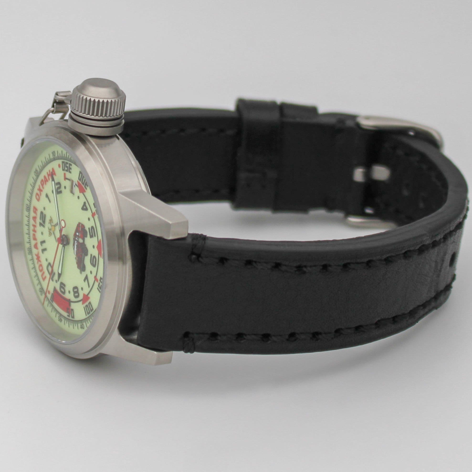 Часы Пожарная охрана (ЗИЛ) механические с автоподзаводом (Seiko NH35A) 45.330.01