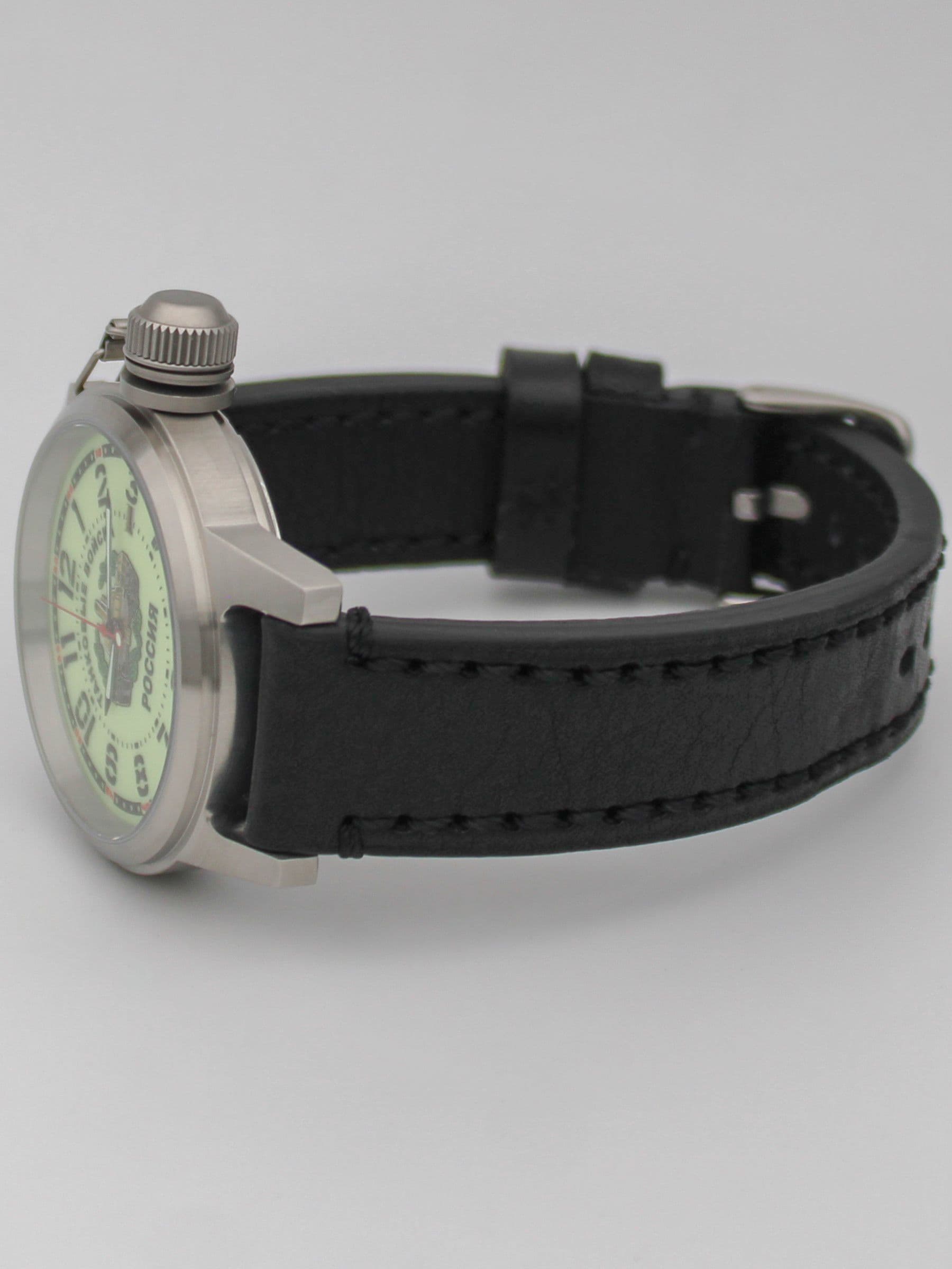 Часы Танковые войска механические с автоподзаводом (Seiko NH35A) 45.210.01