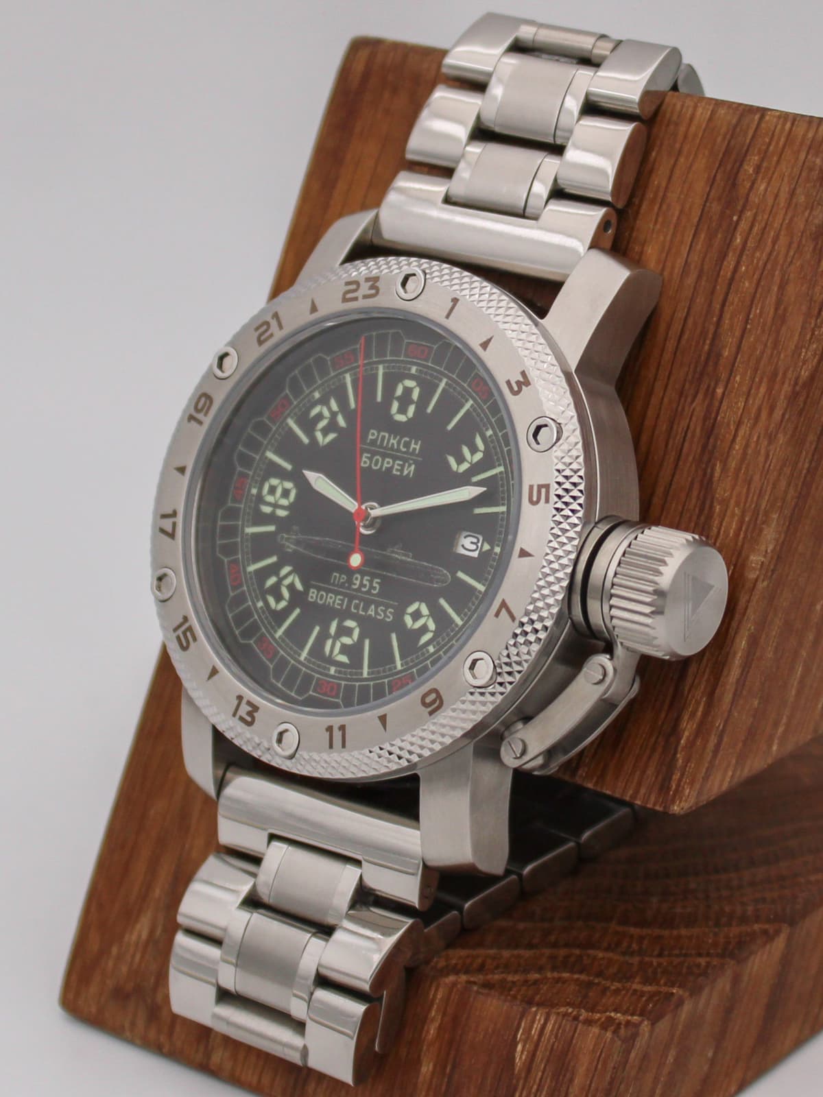 Часы РПКСН 955 Борей (Borei class) кварцевые (Ronda 515.24H) Q47.191.2