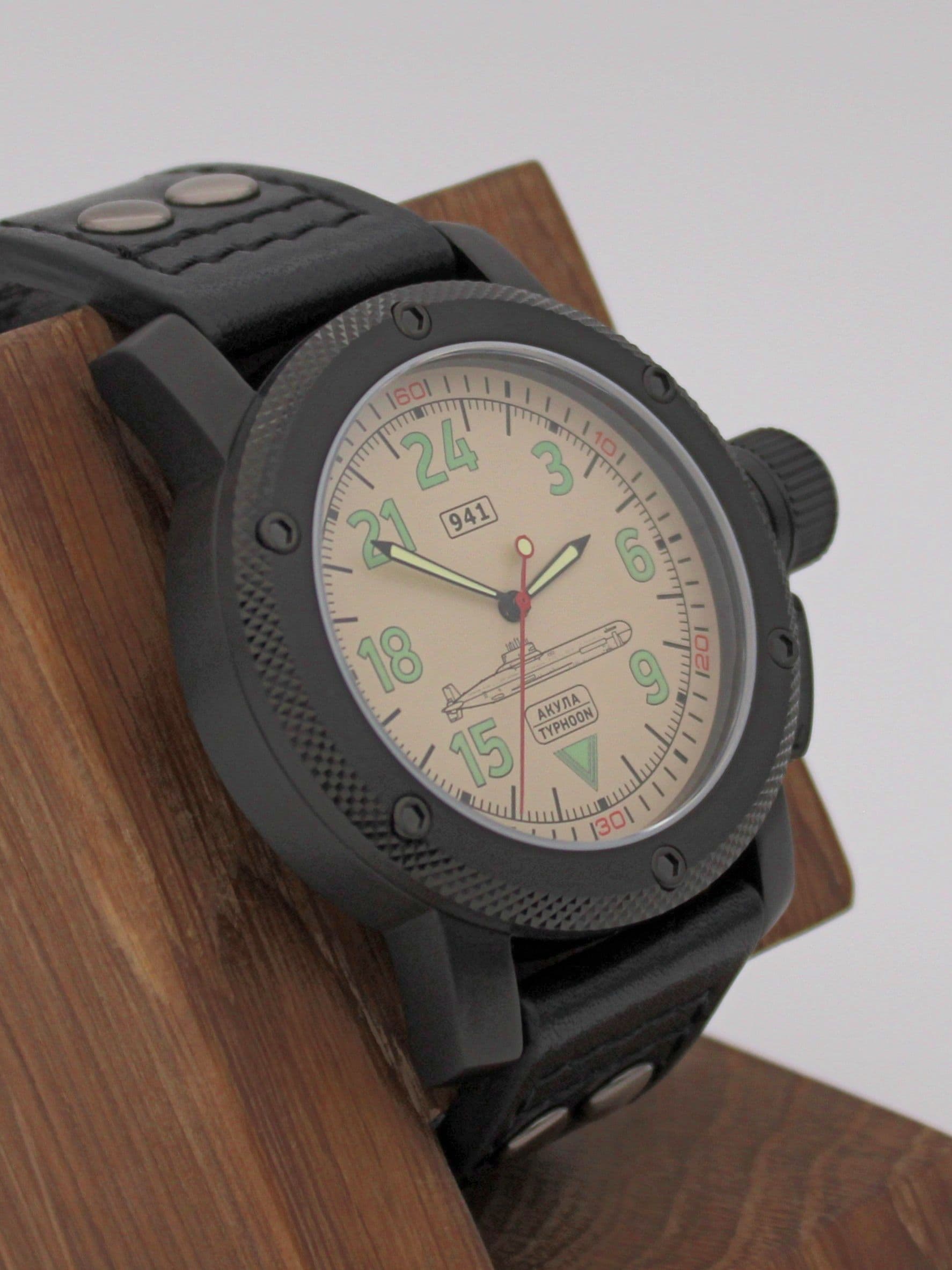 Часы 941 / Акула (Typhoon) механические с автоподзаводом (Восток 2431) 101.052.01