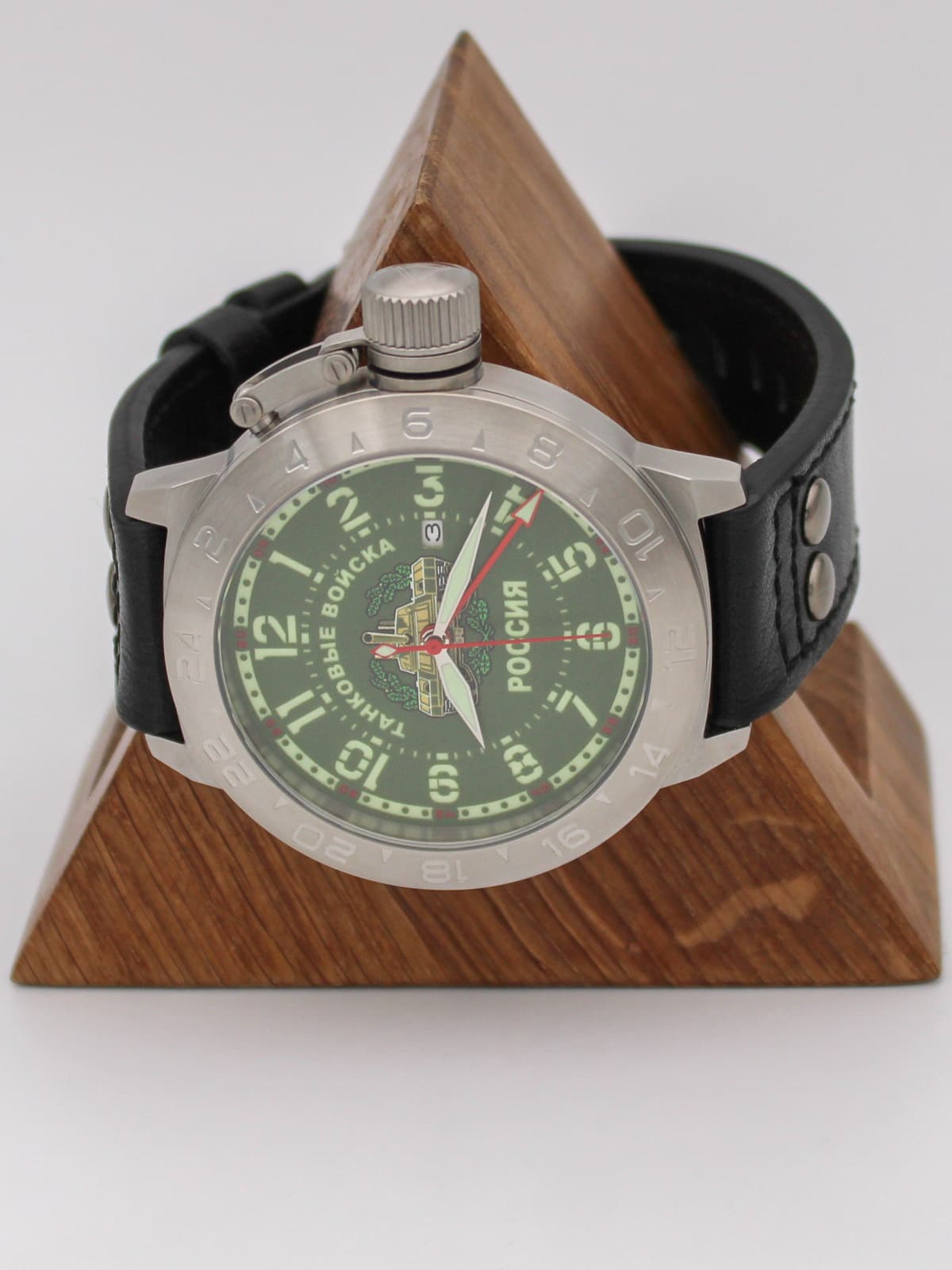 Часы Танковые войска механические с автоподзаводом (Seiko NH34A) 52.270.01