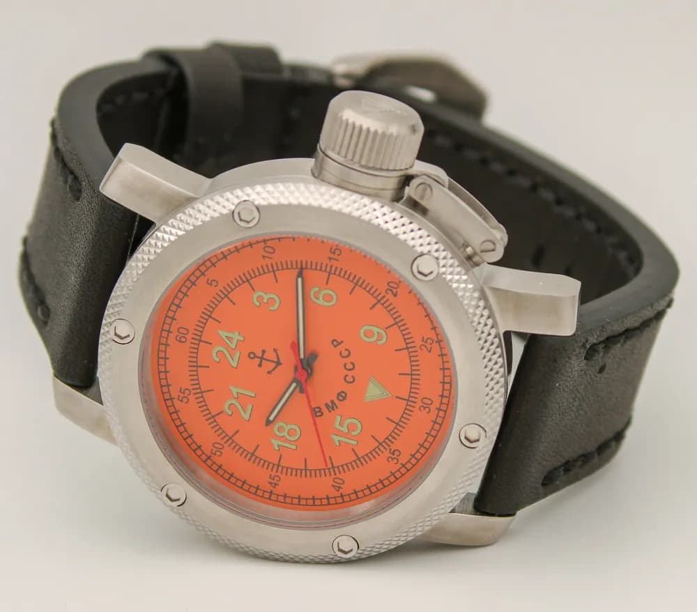 Часы ВМФ СССР механические 013.01 механизм Ракета 2623