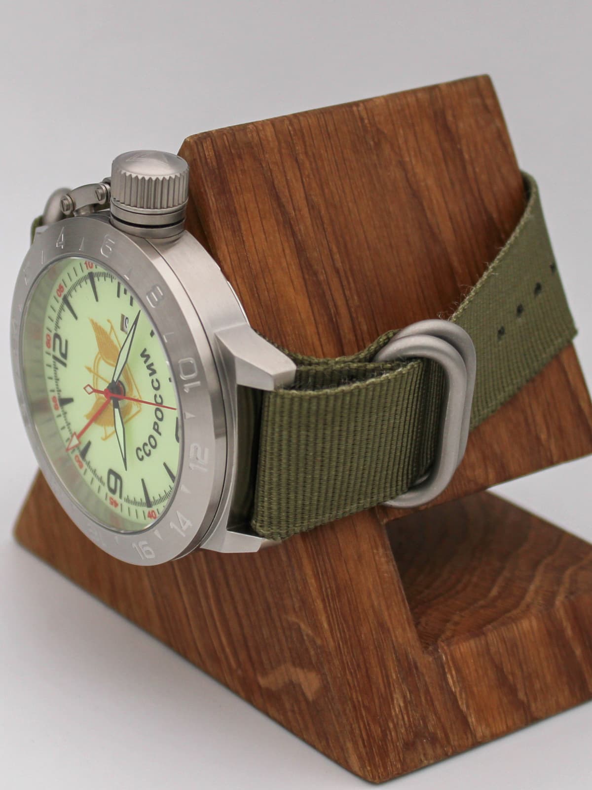 Часы ССО России механические с автоподзаводом (Seiko NH34A) 52.280.21