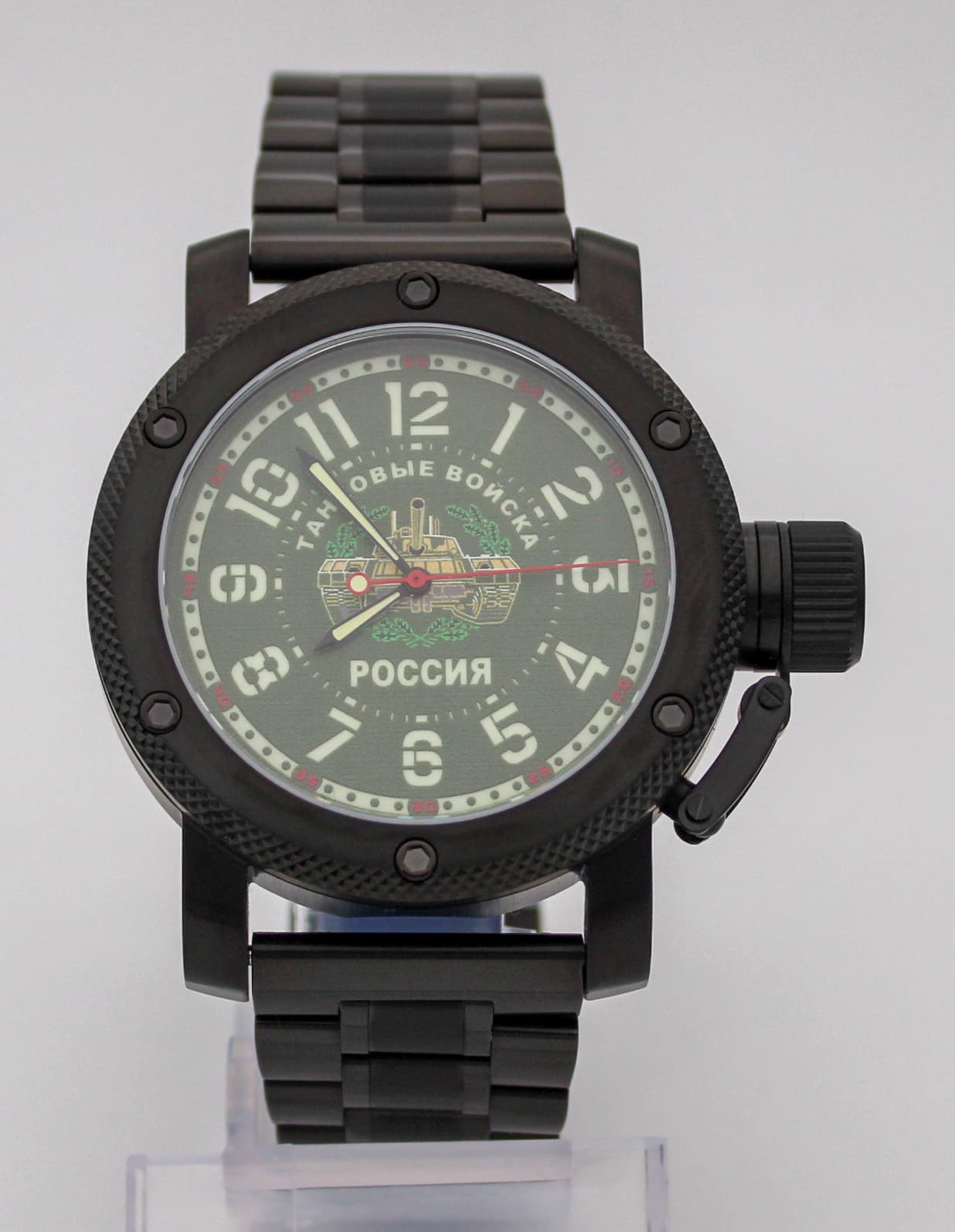 Часы Танковые войска РОССИЯ, механизм Восток 2415.01