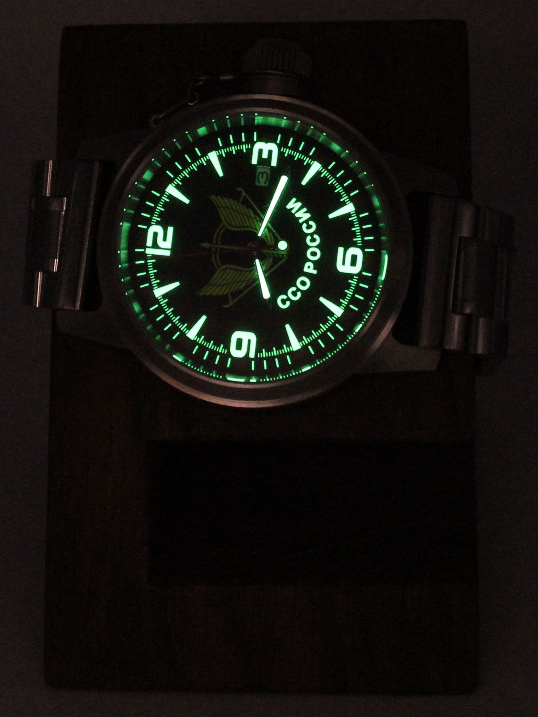 Часы ССО России механические с автоподзаводом (Seiko NH35A) 45.281.2