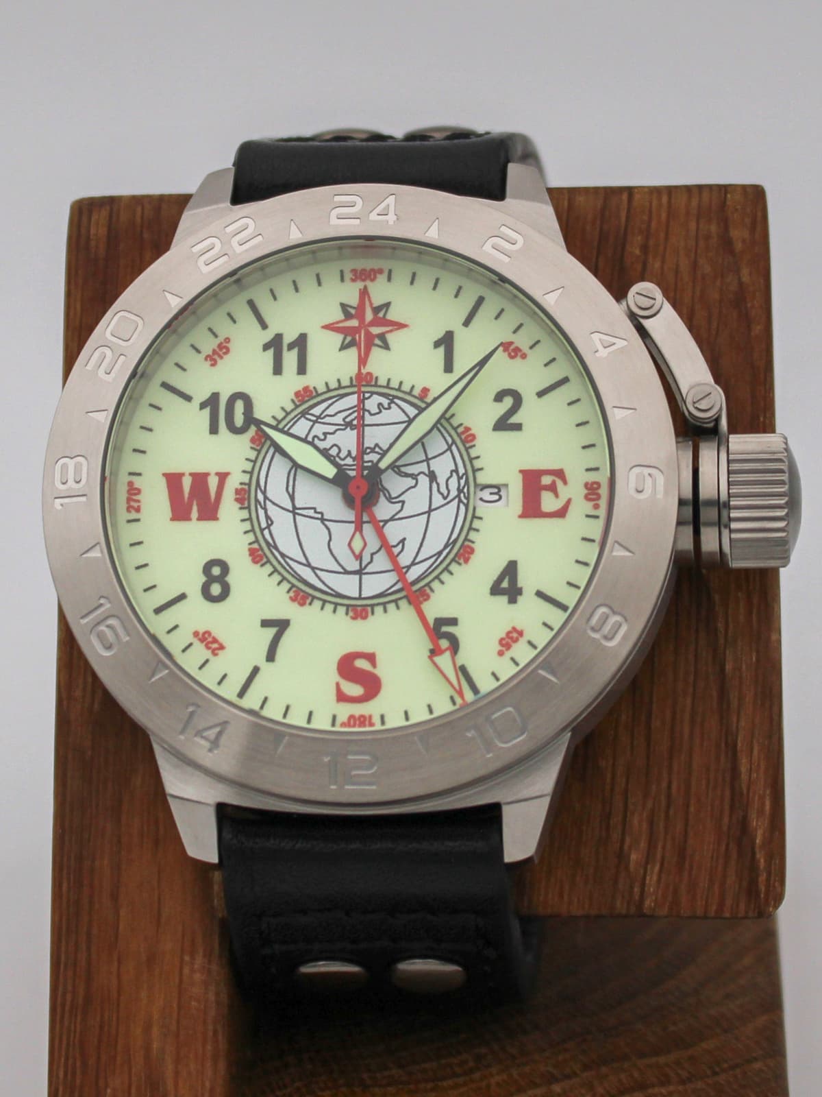 Часы Компас механические с автоподзаводом (Seiko NH34A) 52.186.01