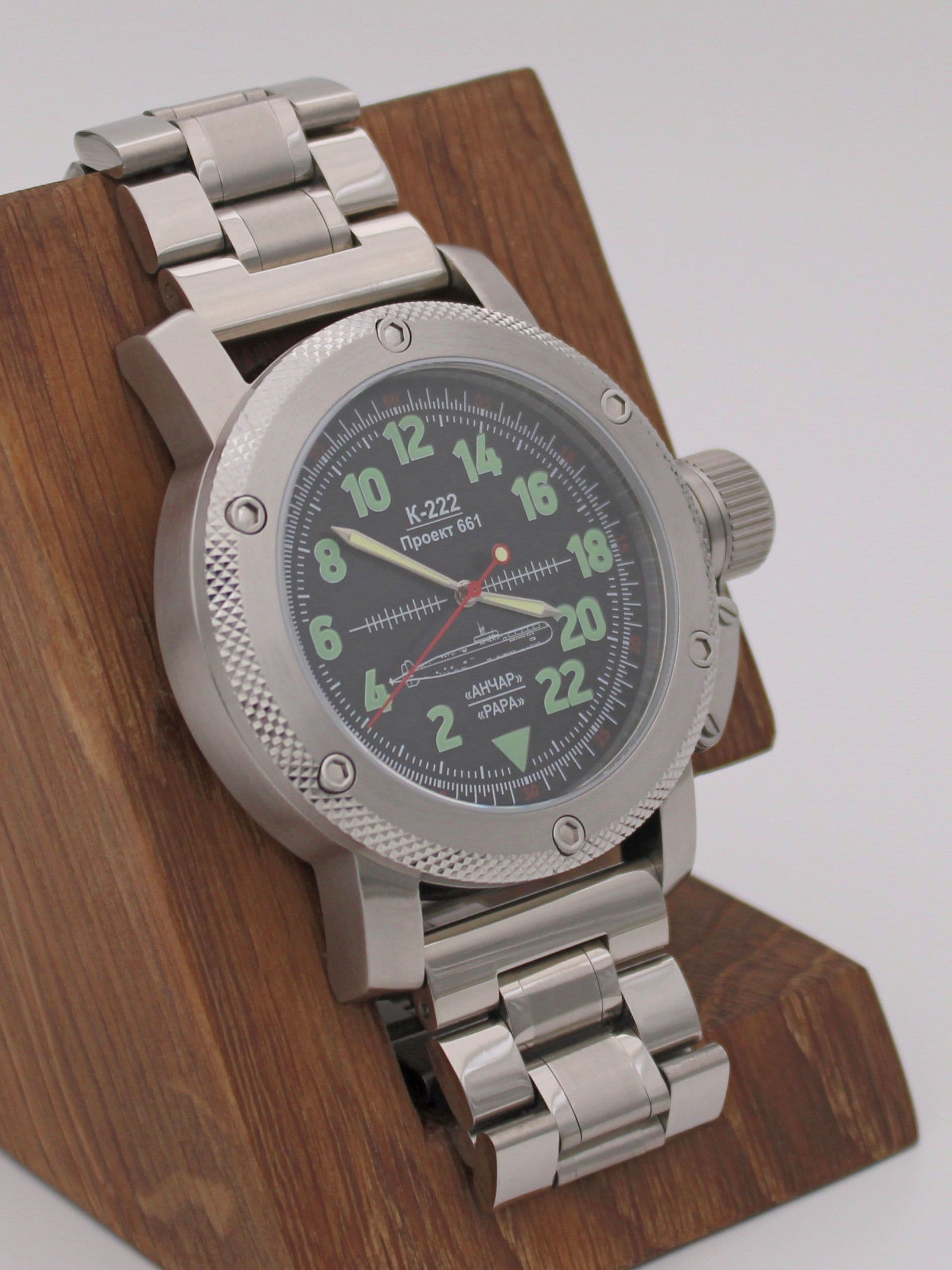 Часы К-222 / Анчар (Papa) механические с автоподзаводом (Восток 2431) 01.034.2