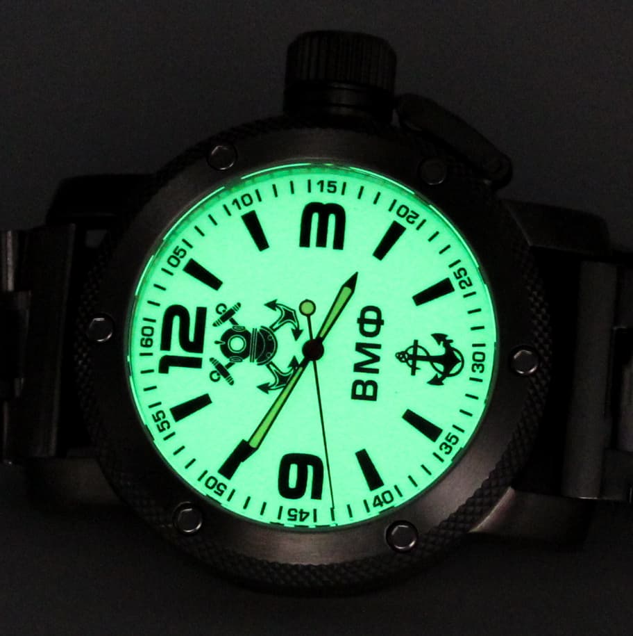 Часы ВМФ(с якорем) механизм Восток 2415.01