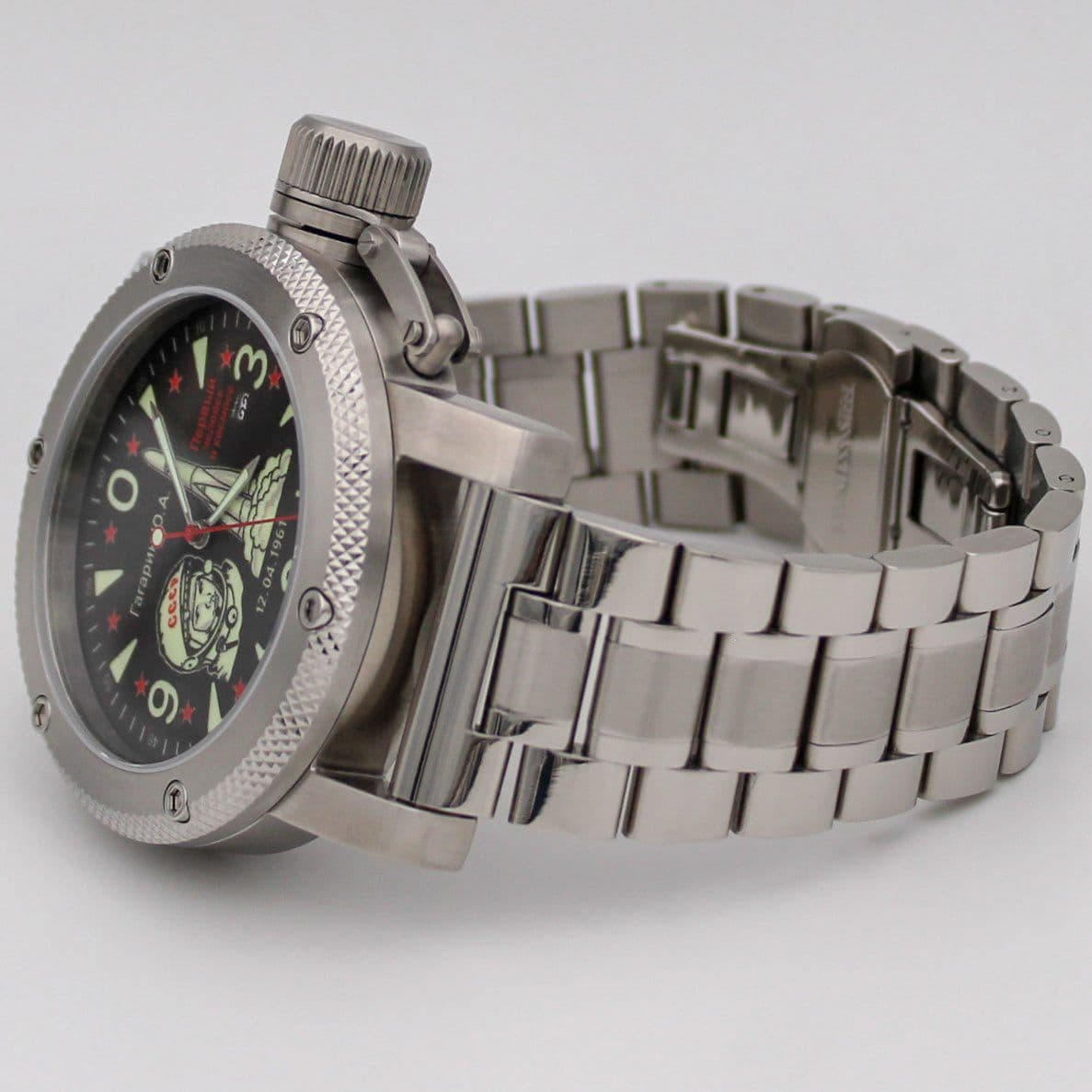 Часы Гагарин механические с автоподзаводом (Miyota 8215) 05.1371.2