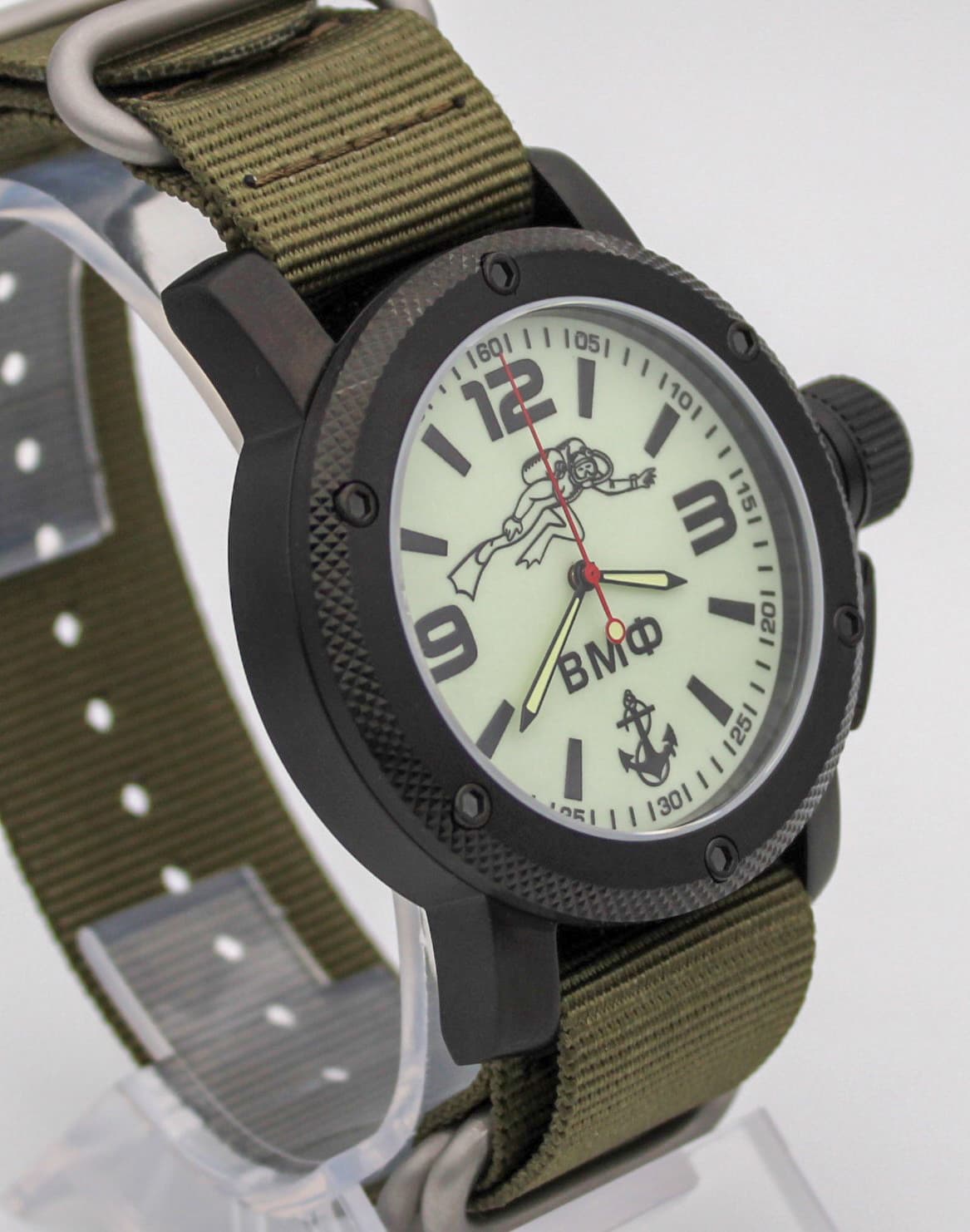 Часы ВМФ Боевой пловец, механизм Восток 2415.01