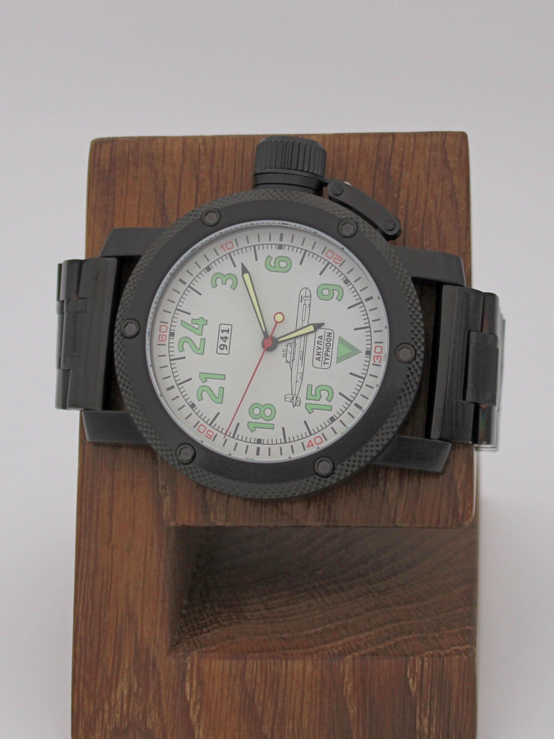 Часы 941 / Акула (Typhoon) механические с автоподзаводом (Восток 2431) 101.051.1