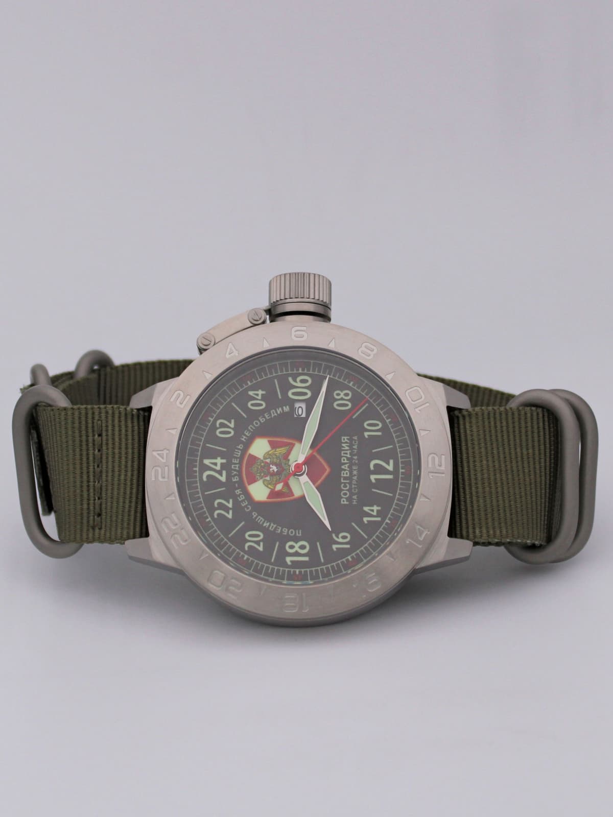 Часы Росгвардия механические с автоподзаводом (Seiko NH34A) 52.164.21