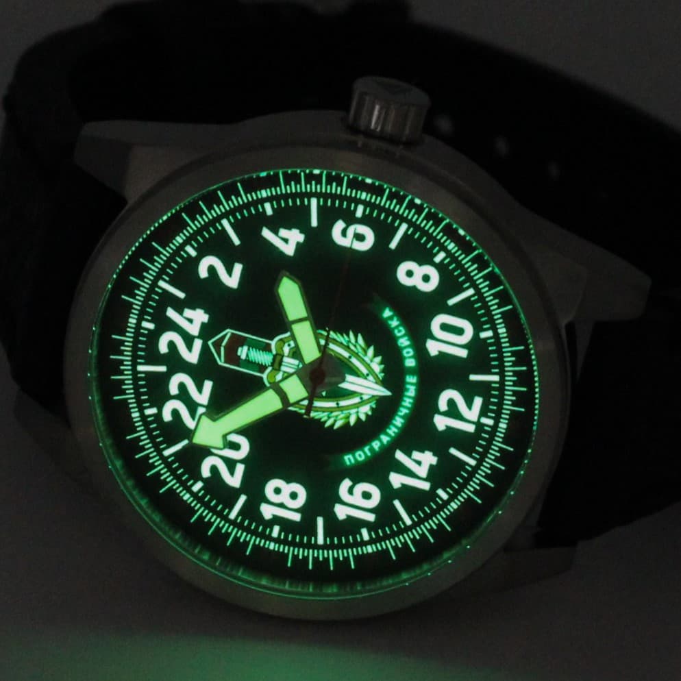 Часы Пограничные войска, механизм Ракета 2623 Н